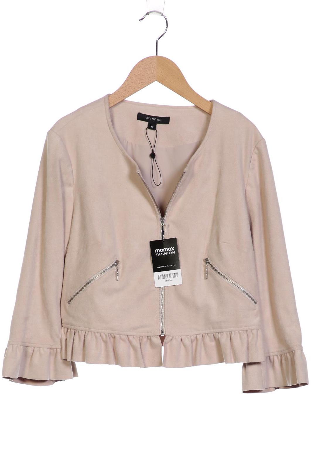 

Comma Damen Jacke, beige, Gr. 38