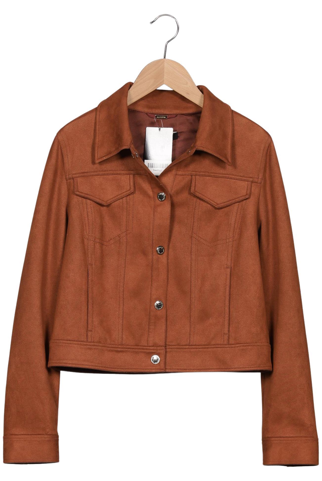 

Comma Damen Jacke, braun, Gr. 38