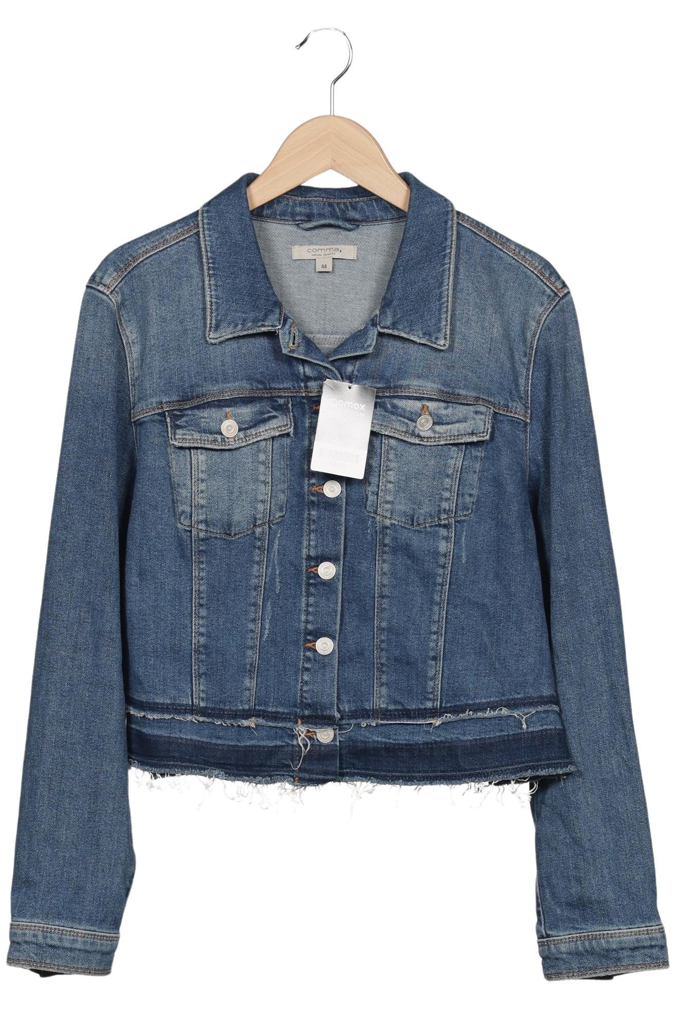 

Comma Damen Jacke, blau, Gr. 44