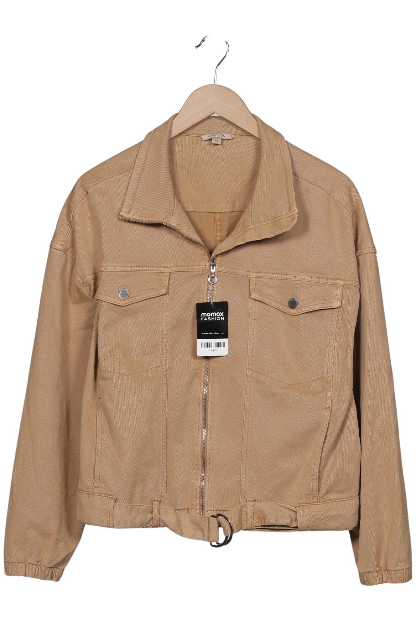 

Comma Damen Jacke, beige, Gr. 44