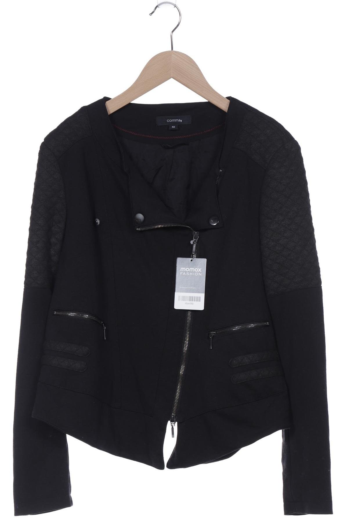 

Comma Damen Jacke, schwarz, Gr. 42