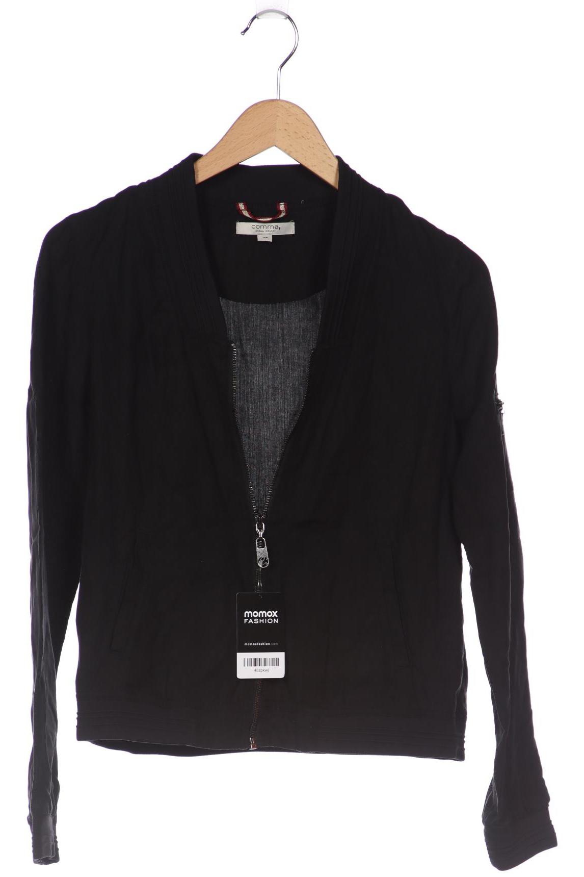 

Comma Damen Jacke, schwarz, Gr. 36