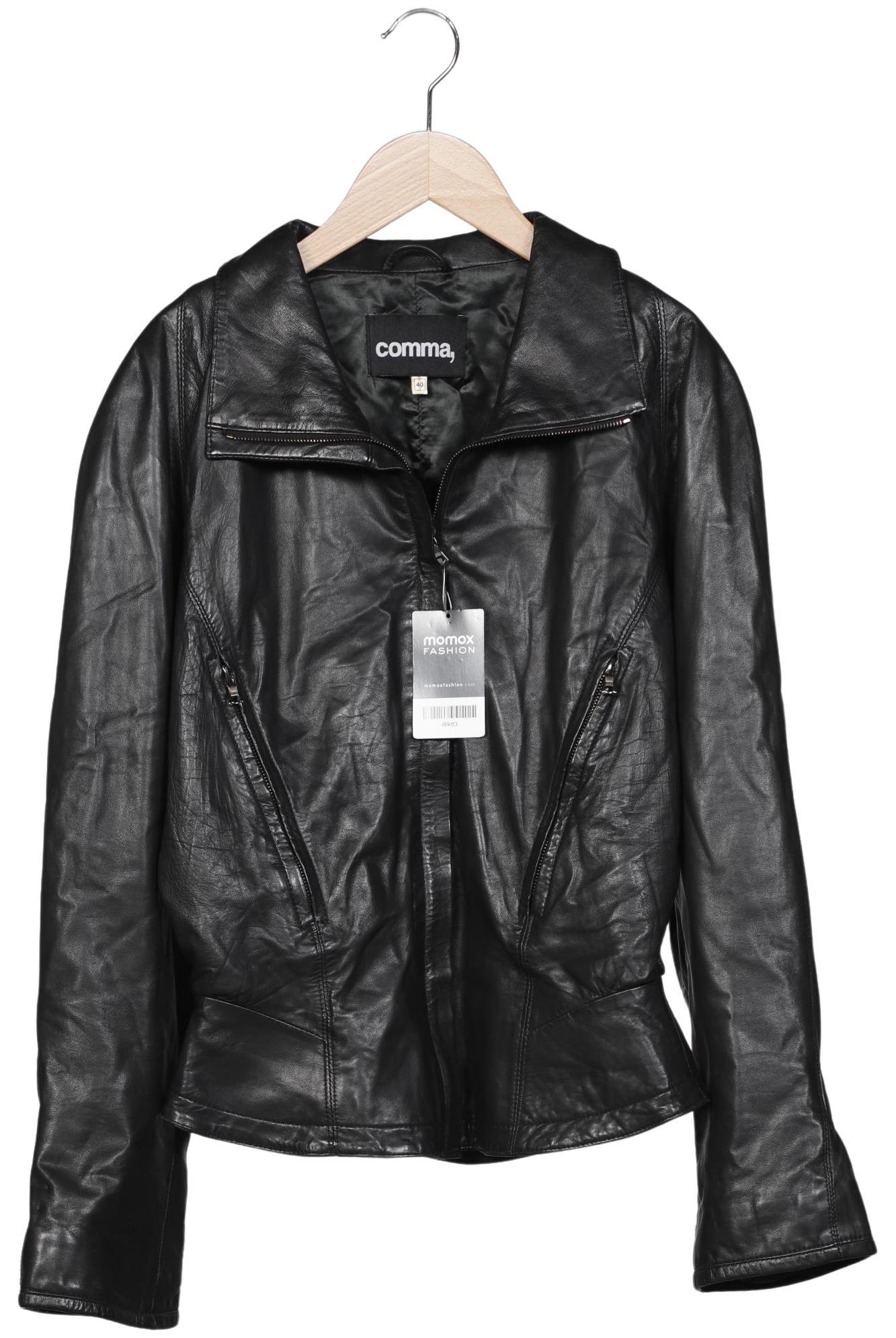 

Comma Damen Jacke, schwarz, Gr. 40