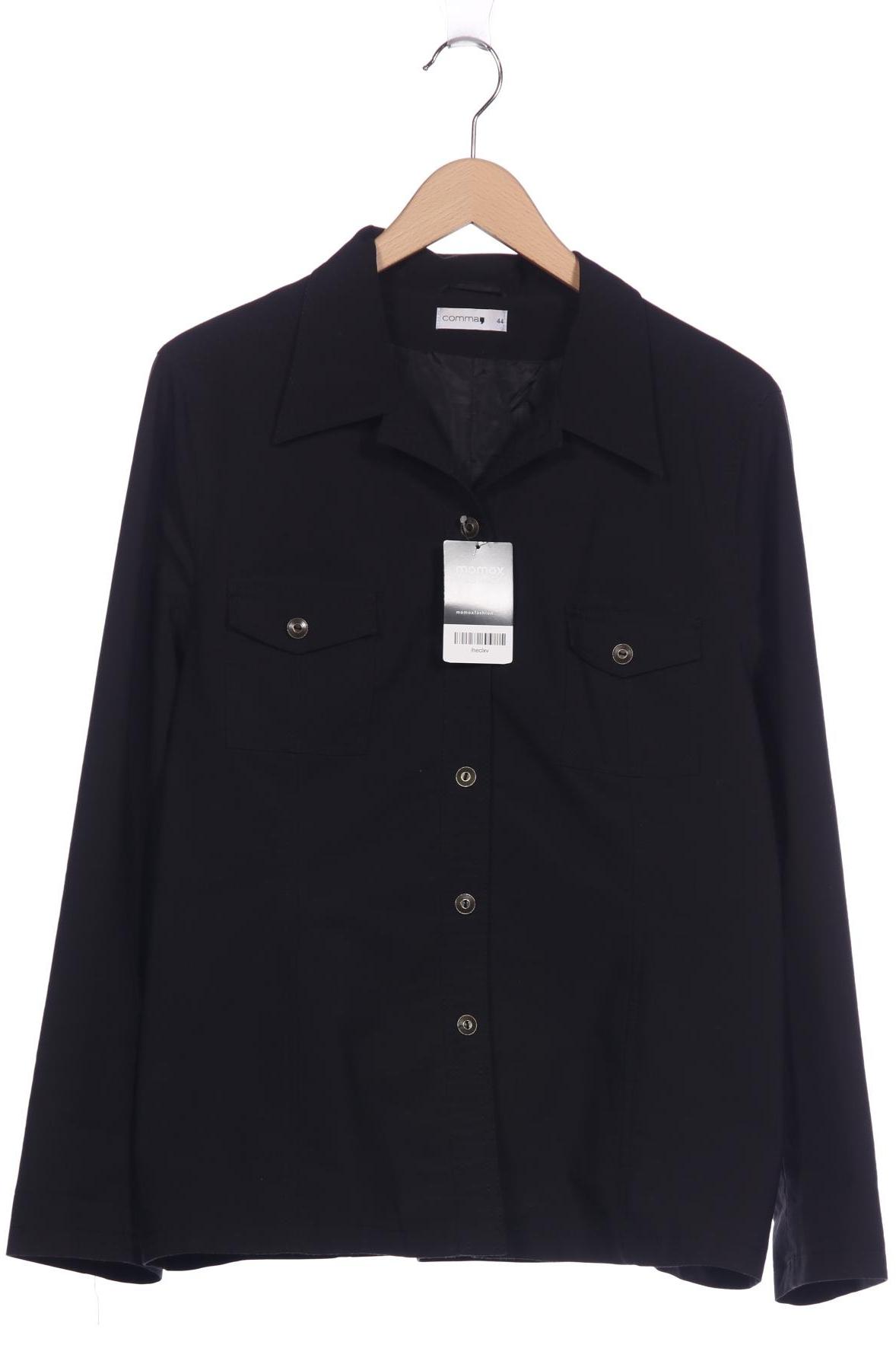 

Comma Damen Jacke, schwarz, Gr. 44