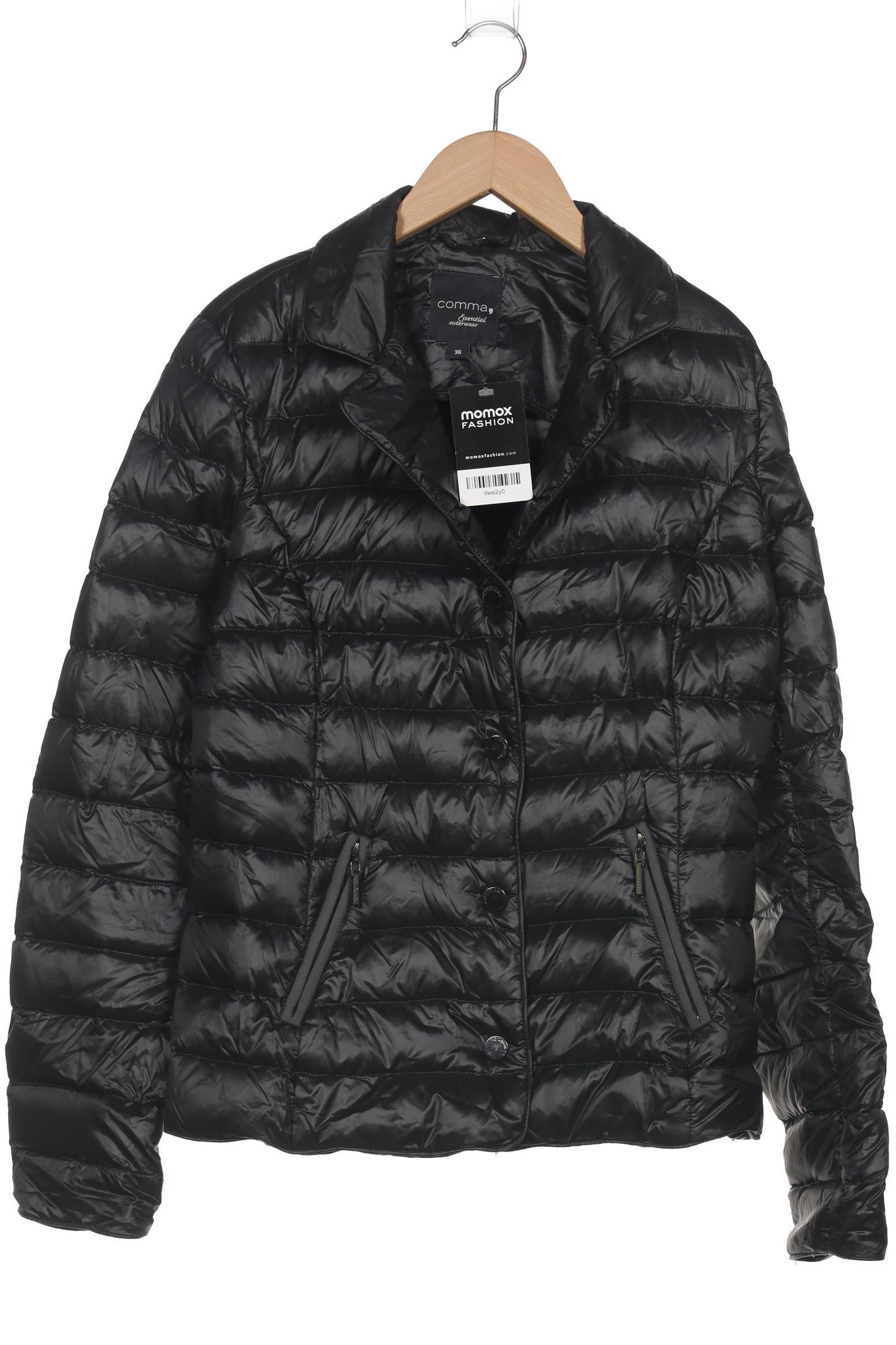 

Comma Damen Jacke, schwarz, Gr. 36