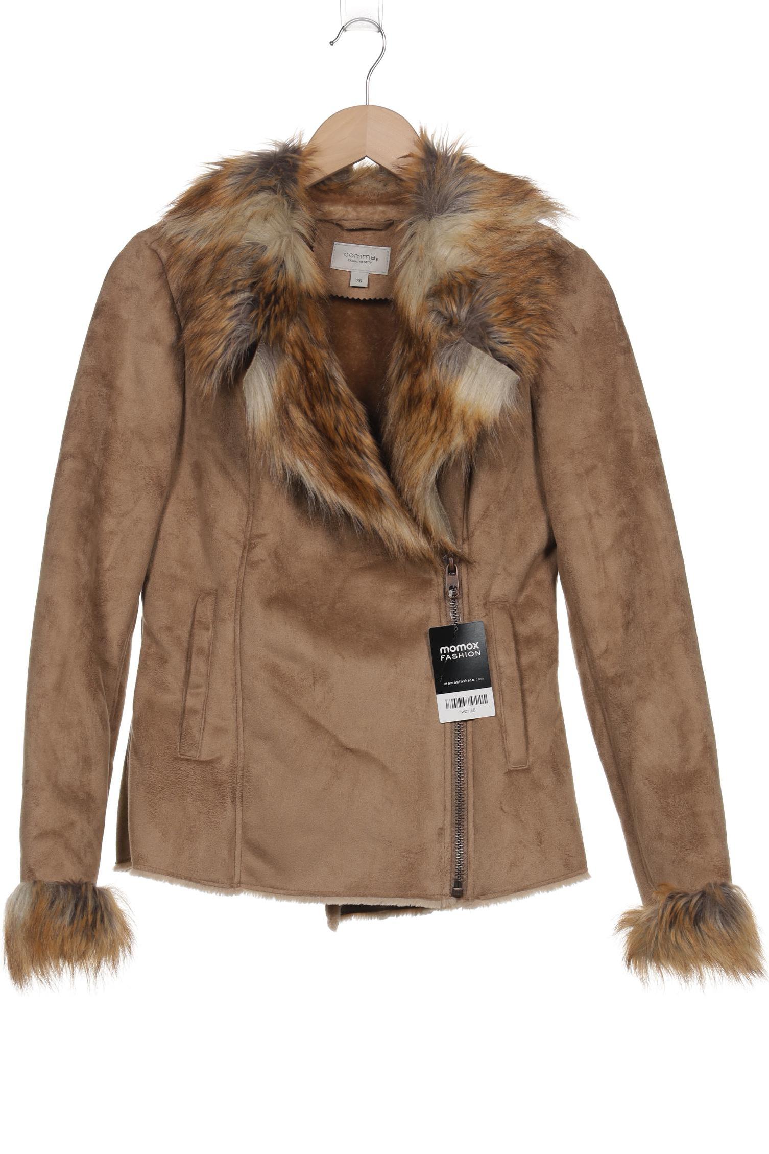 

Comma Damen Jacke, braun, Gr. 36
