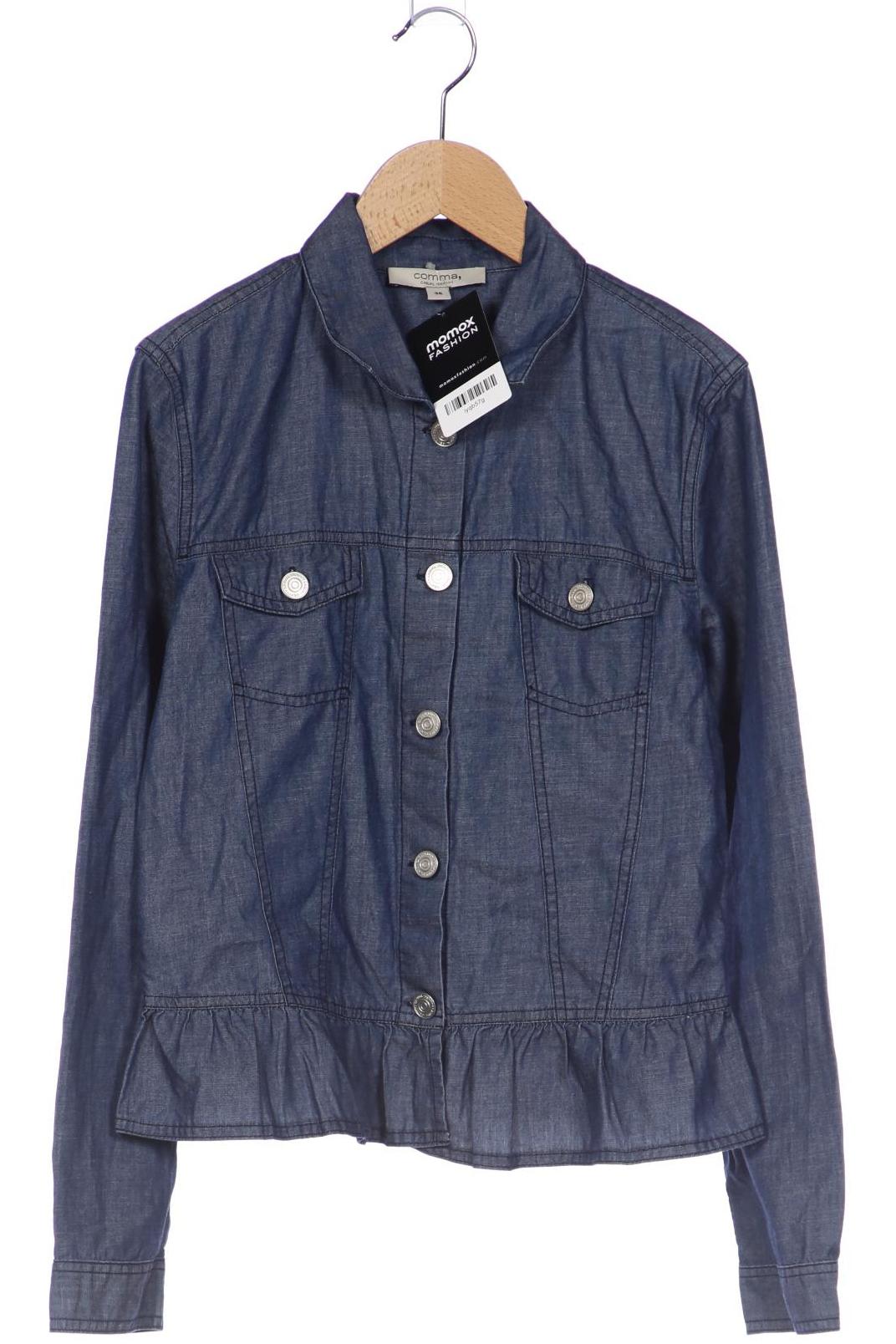 

Comma Damen Jacke, blau, Gr. 36