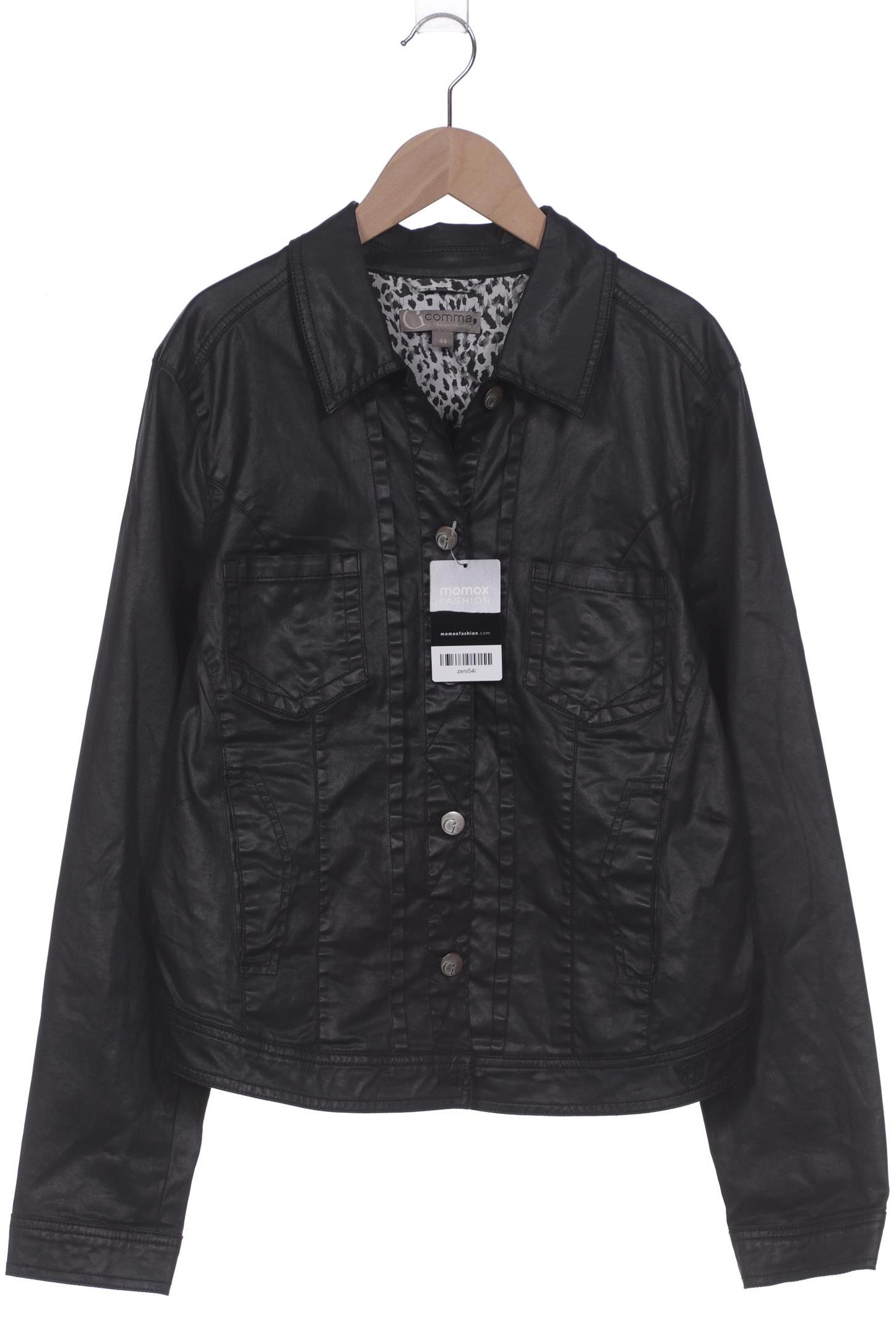 

Comma Damen Jacke, schwarz, Gr. 44