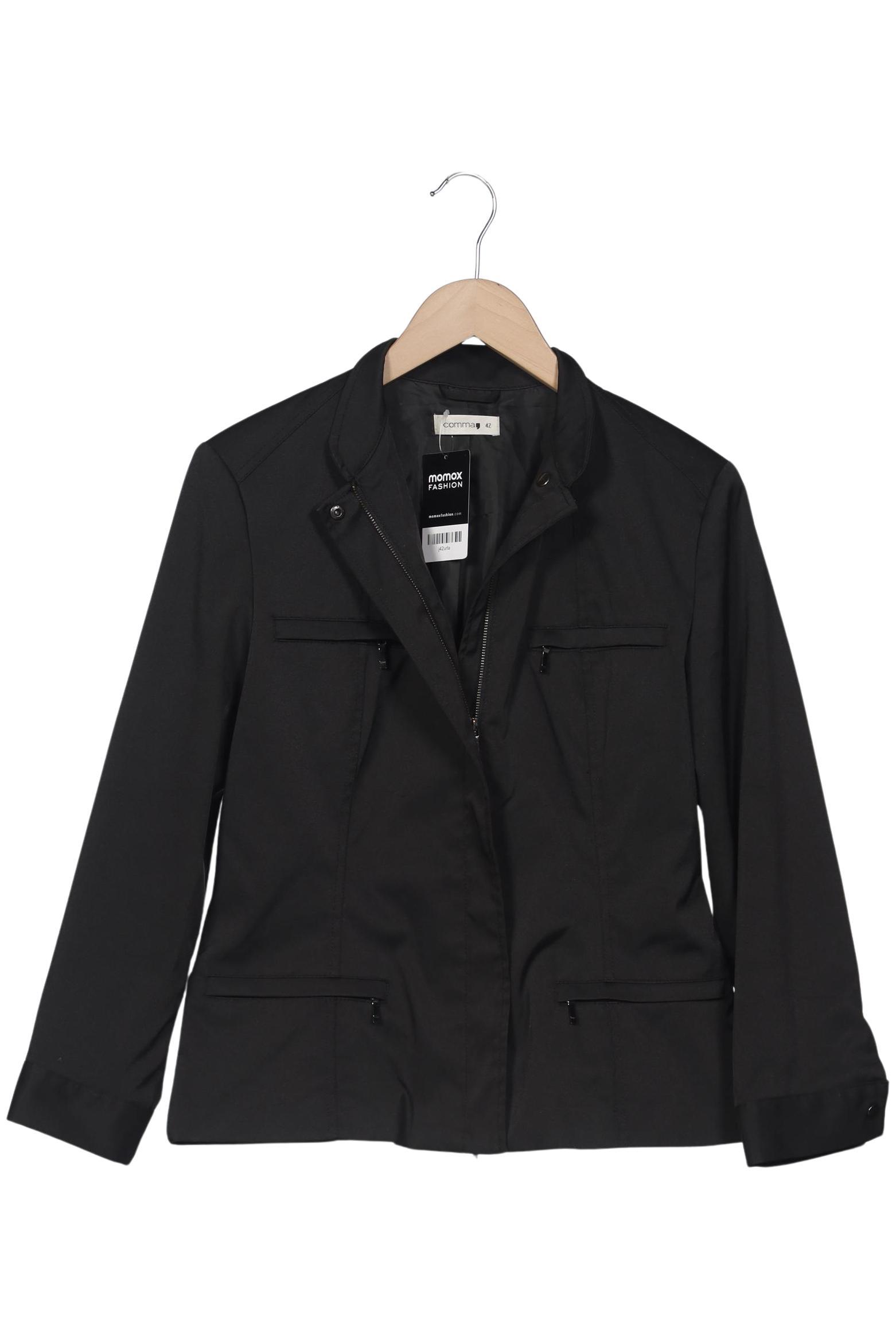 

Comma Damen Jacke, schwarz, Gr. 42