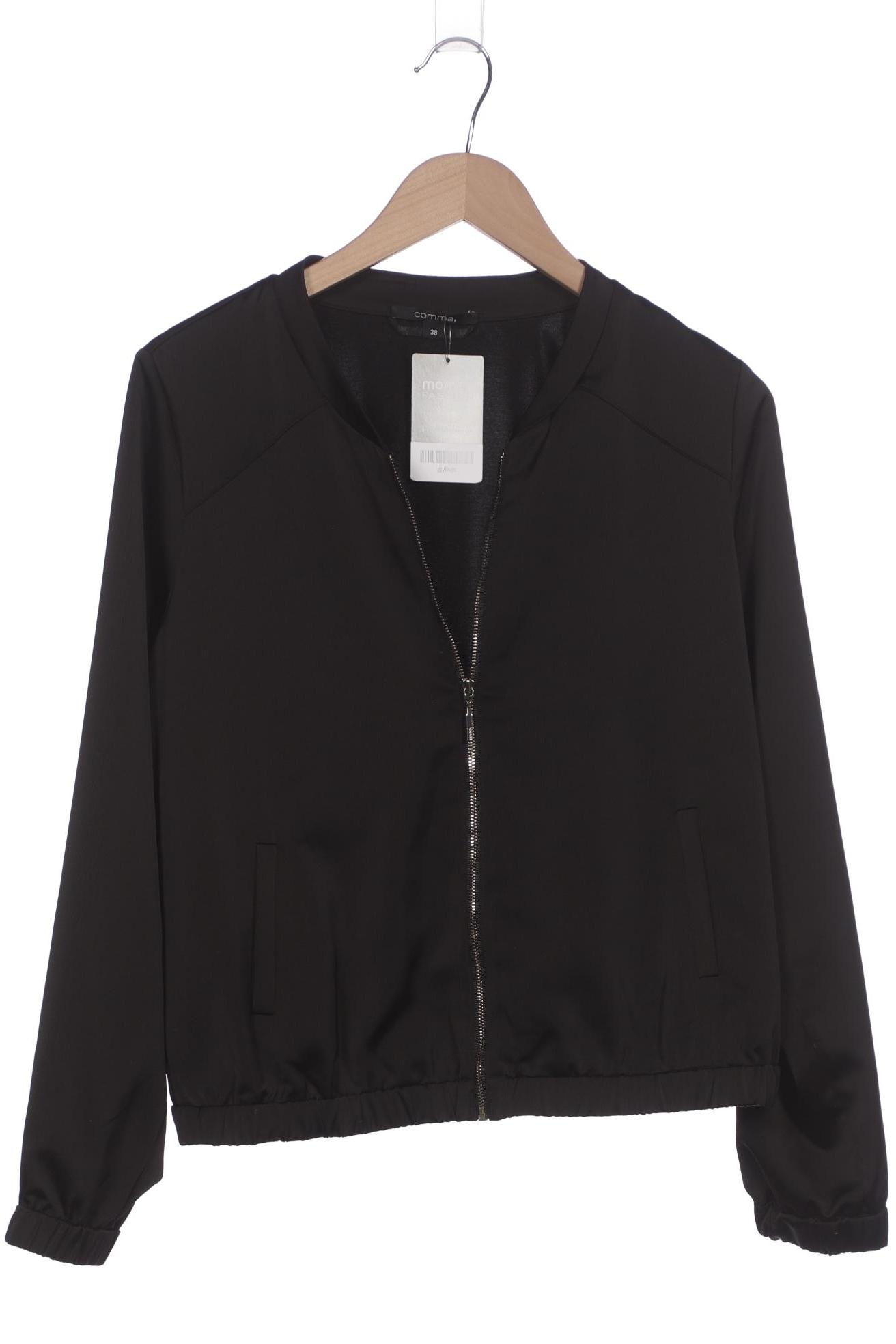 

Comma Damen Jacke, schwarz, Gr. 38