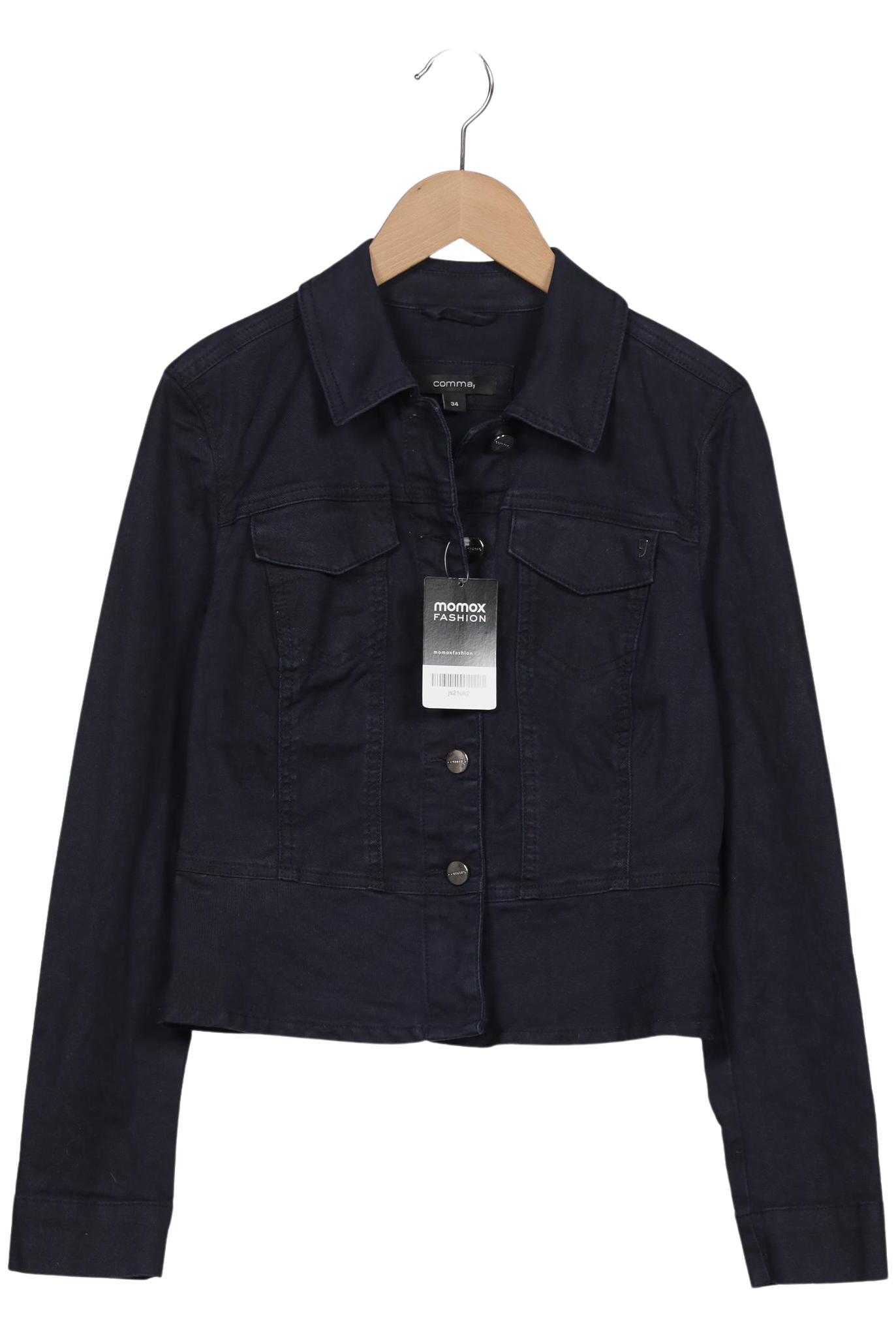

Comma Damen Jacke, marineblau, Gr. 34