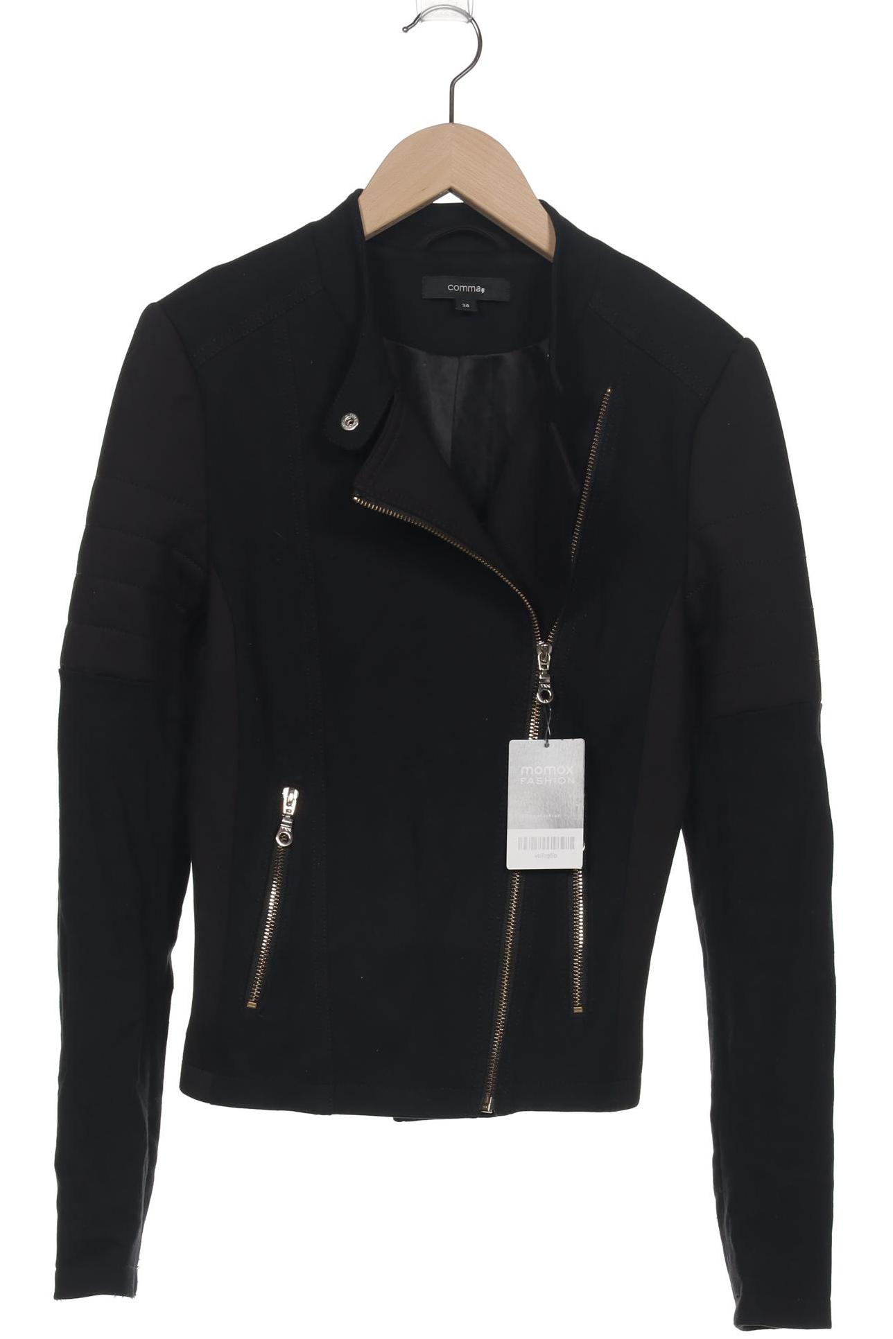 

Comma Damen Jacke, schwarz, Gr. 34