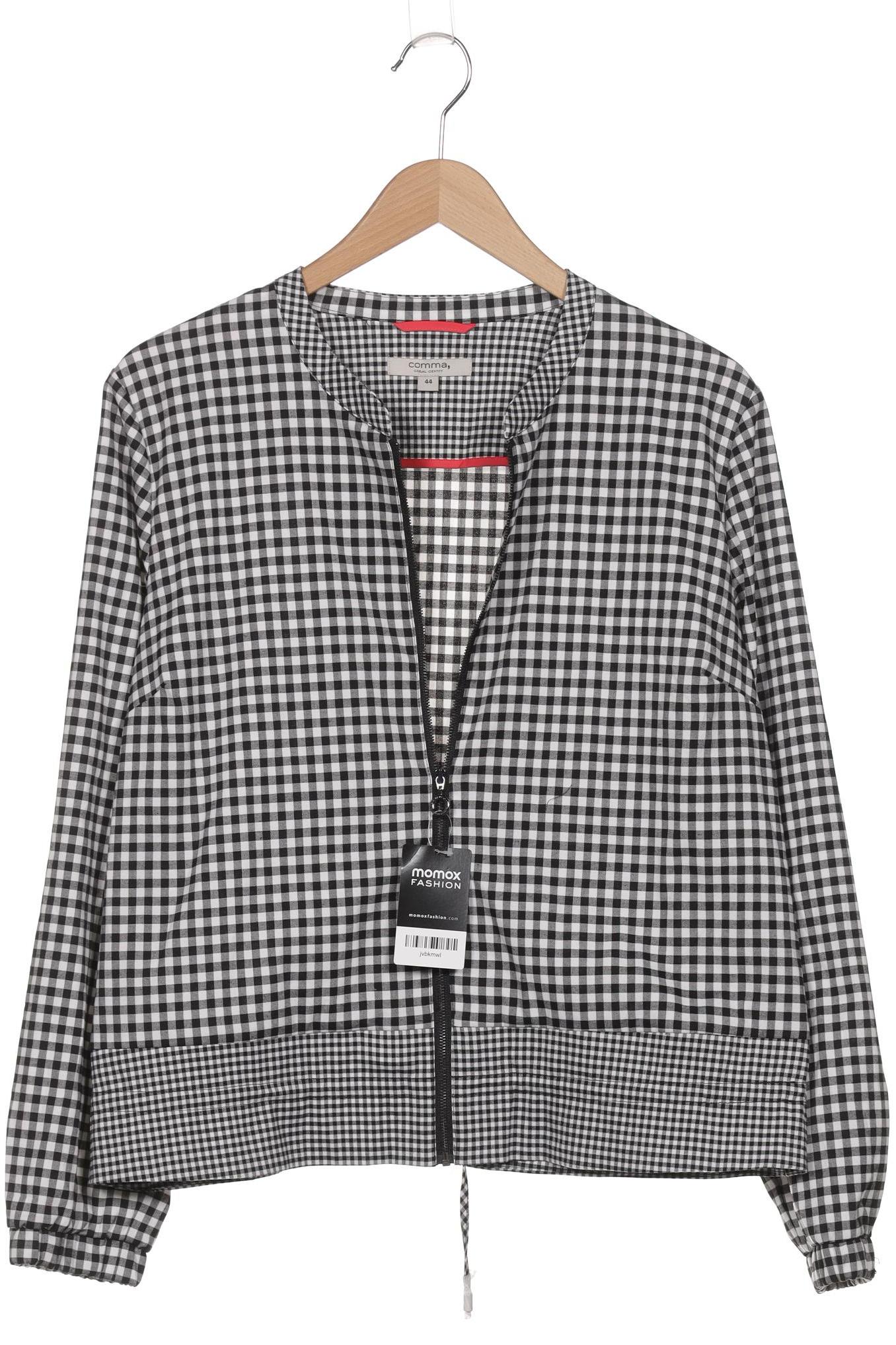 

Comma Damen Jacke, schwarz, Gr. 44