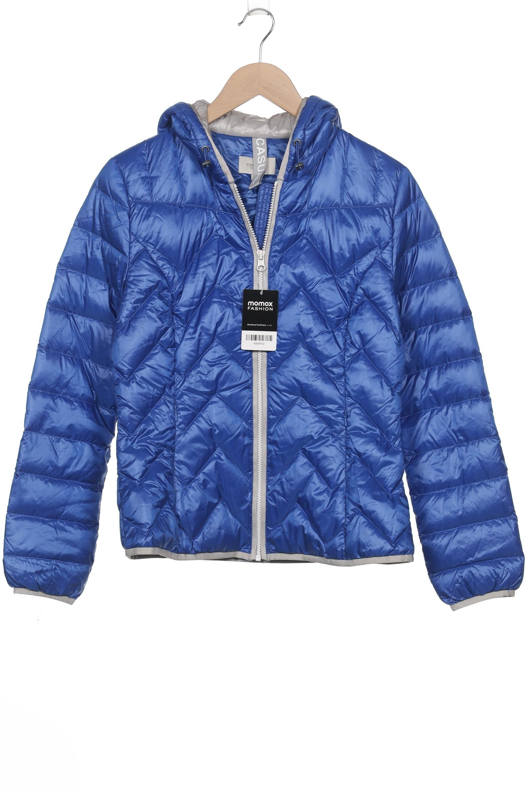 

Comma Damen Jacke, blau, Gr. 36
