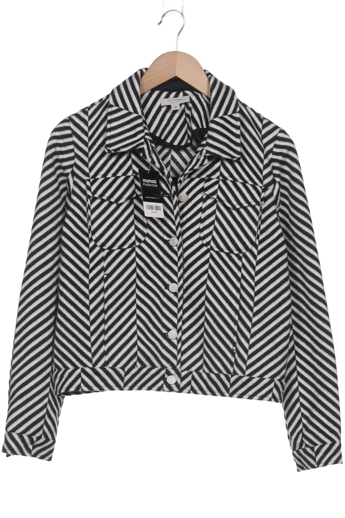 

Comma Damen Jacke, schwarz, Gr. 36