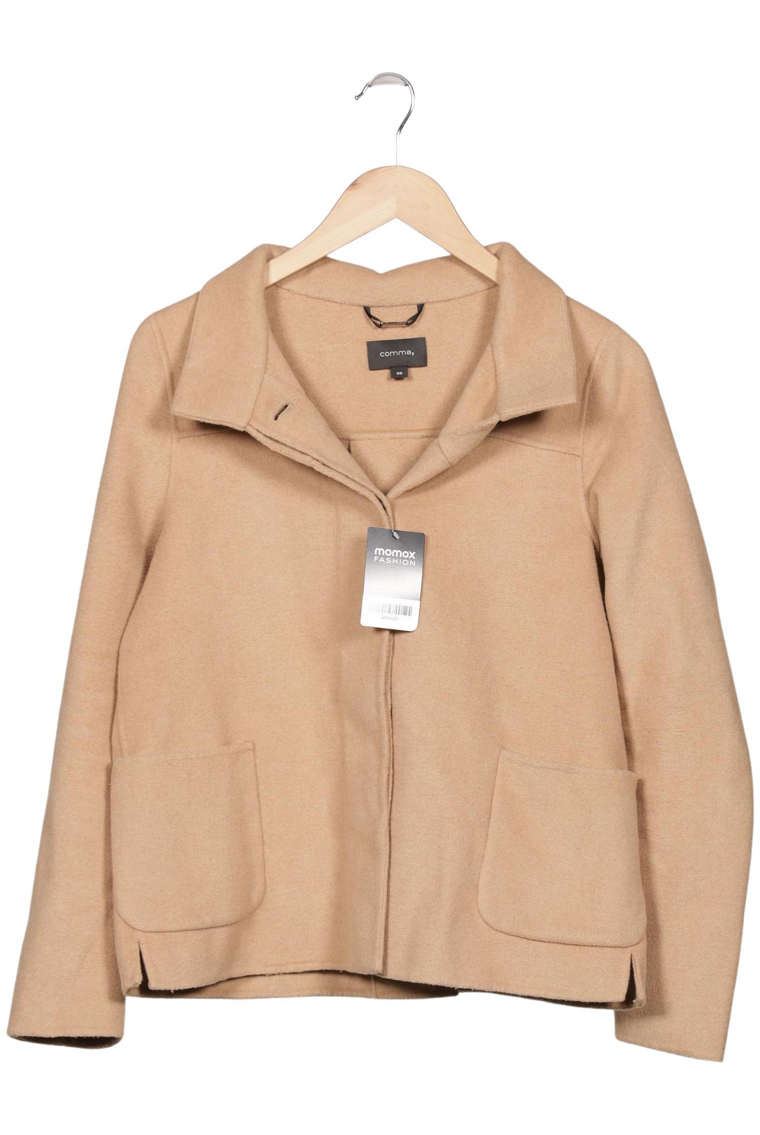 

Comma Damen Jacke, beige, Gr. 36