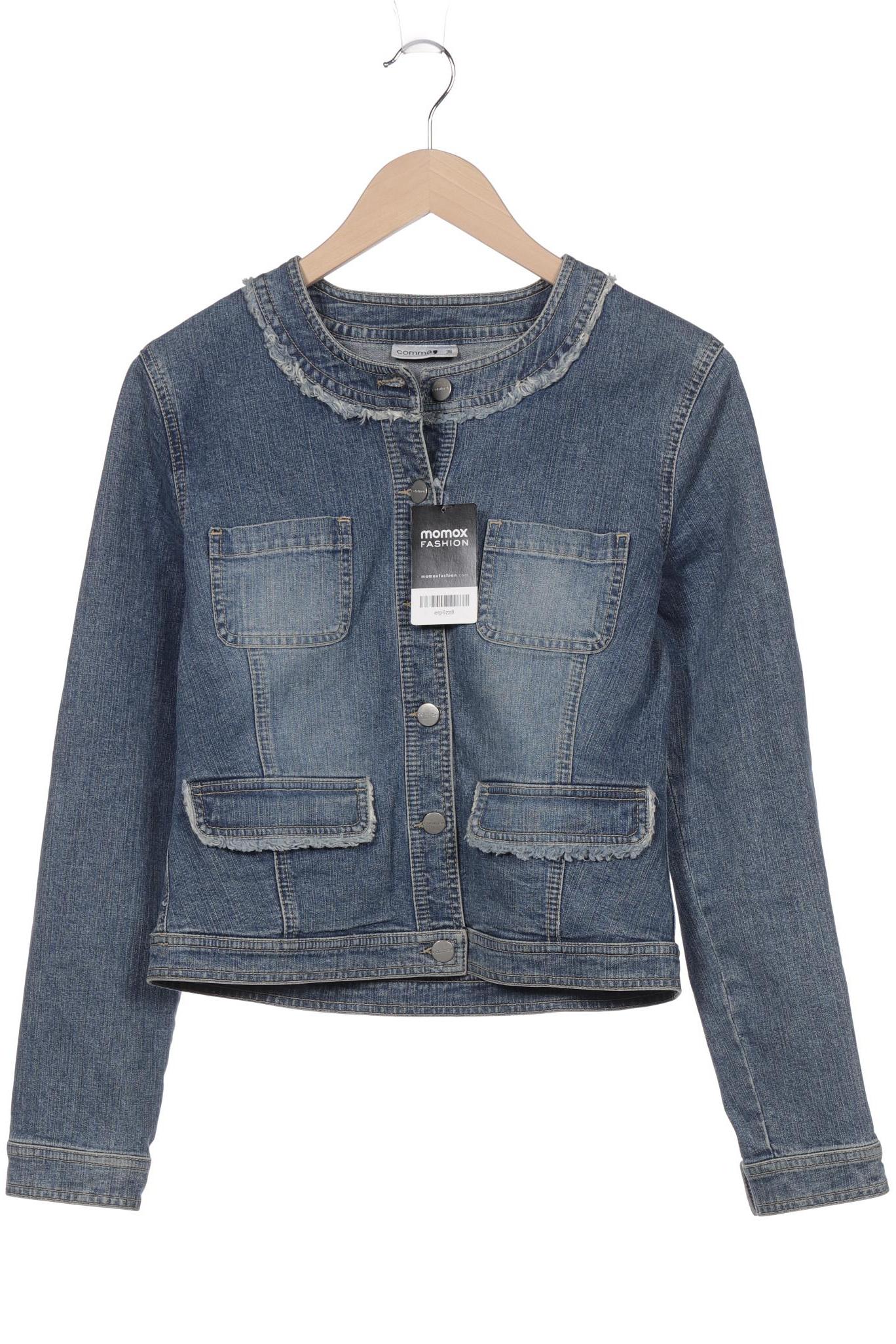 

Comma Damen Jacke, blau, Gr. 38