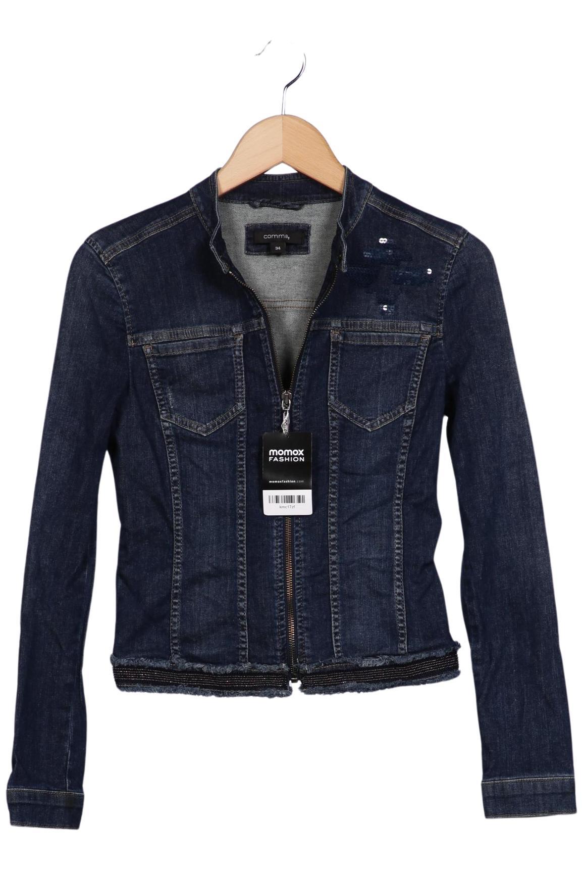 

Comma Damen Jacke, marineblau, Gr. 34