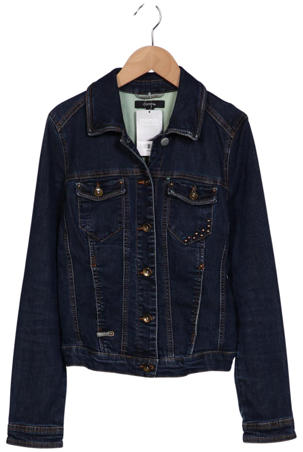 

Comma Damen Jacke, marineblau, Gr. 34