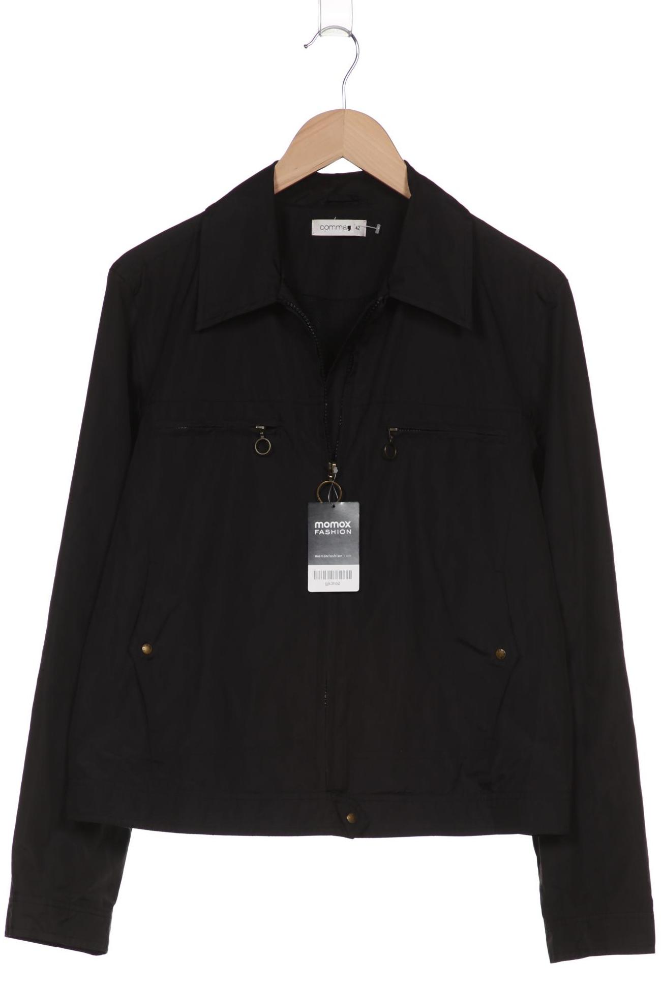 

Comma Damen Jacke, schwarz, Gr. 42