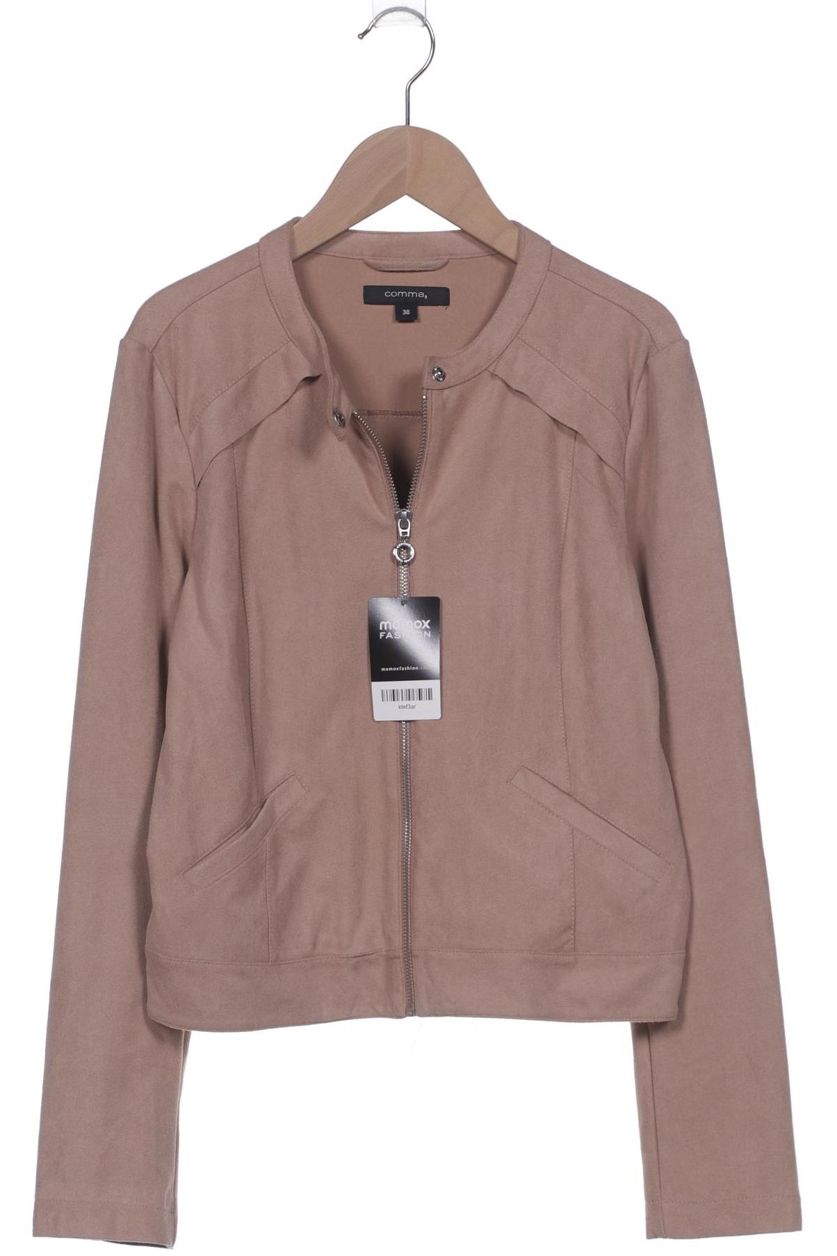 

Comma Damen Jacke, beige, Gr. 38