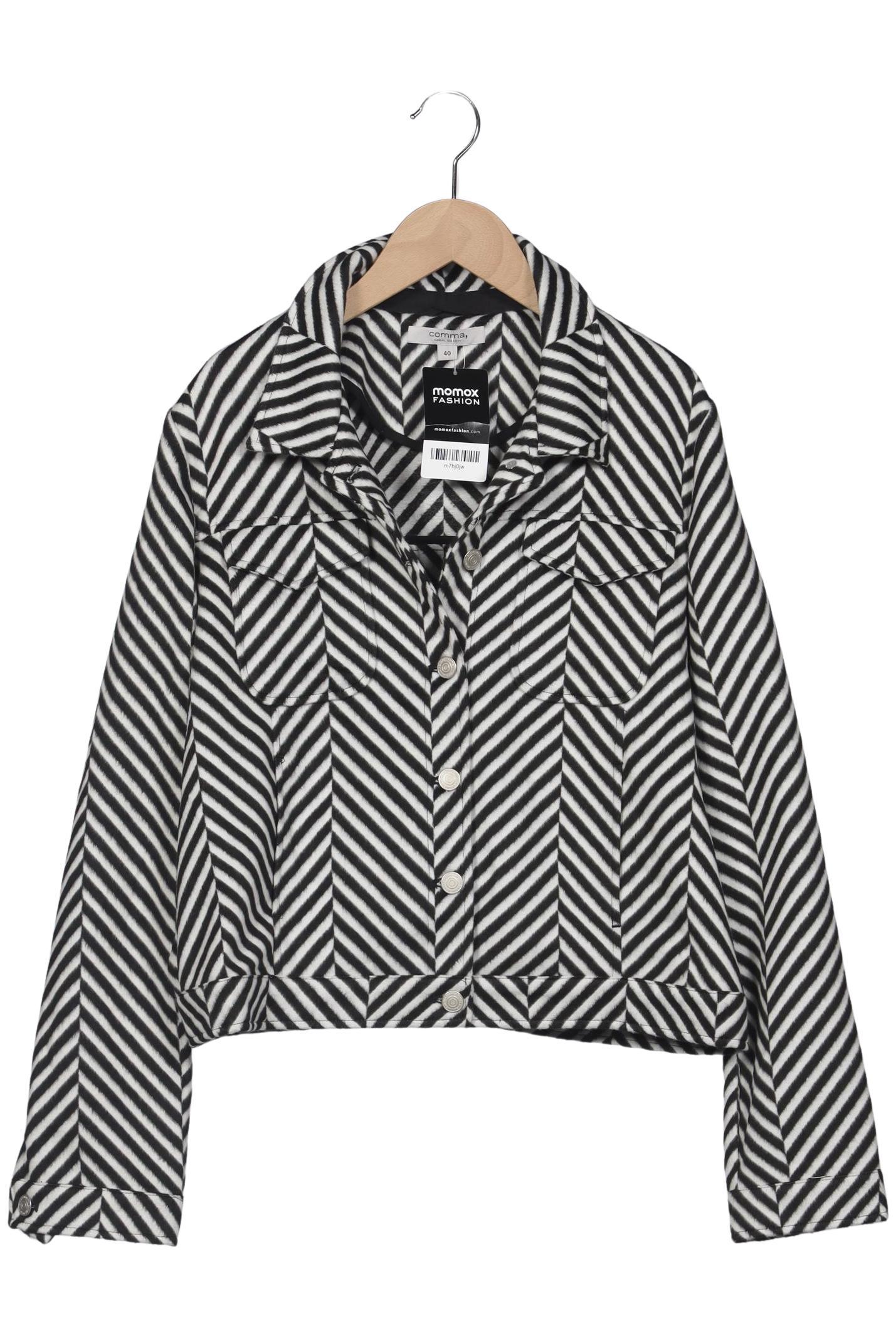 

Comma Damen Jacke, schwarz, Gr. 40
