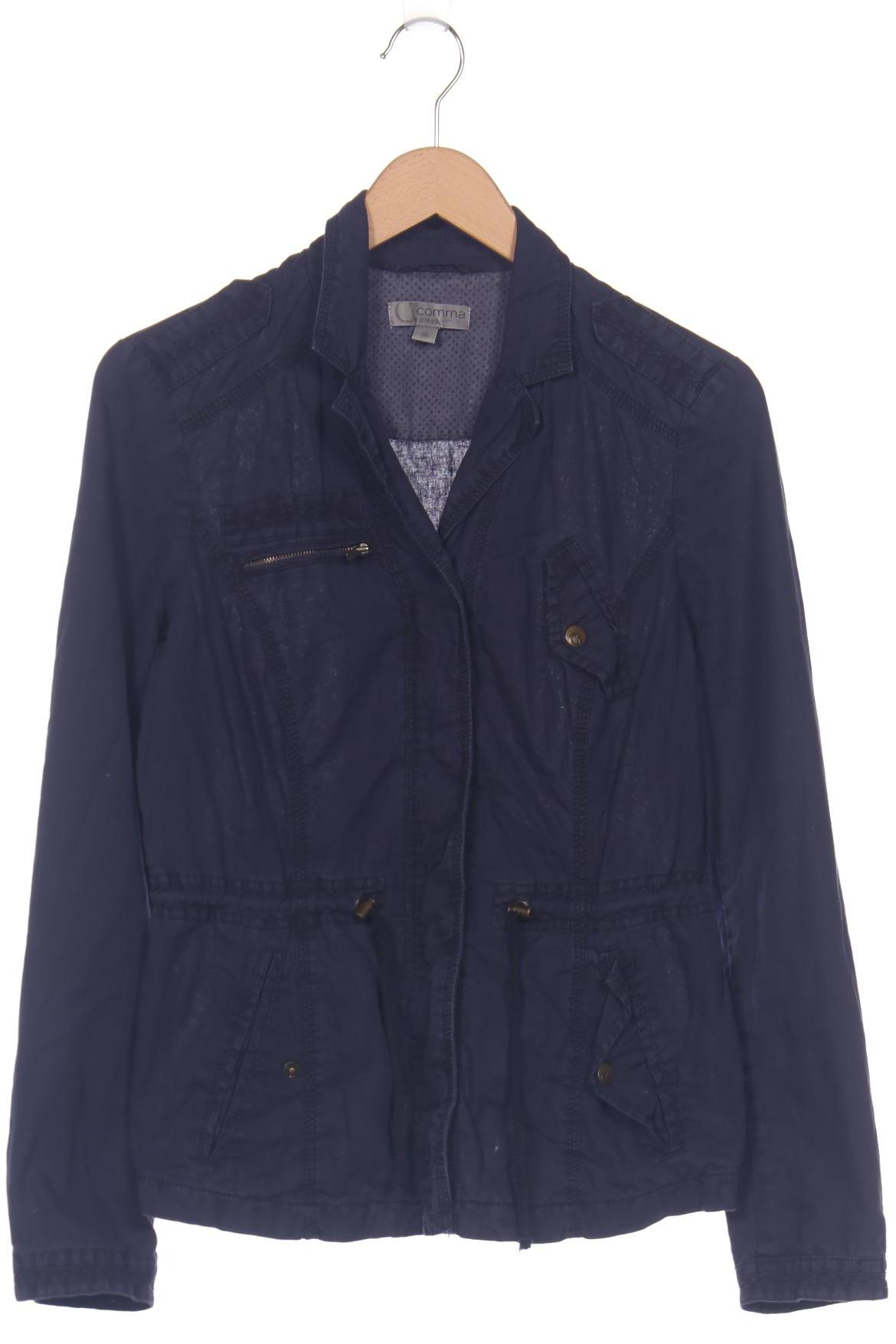 

Comma Damen Jacke, marineblau, Gr. 38