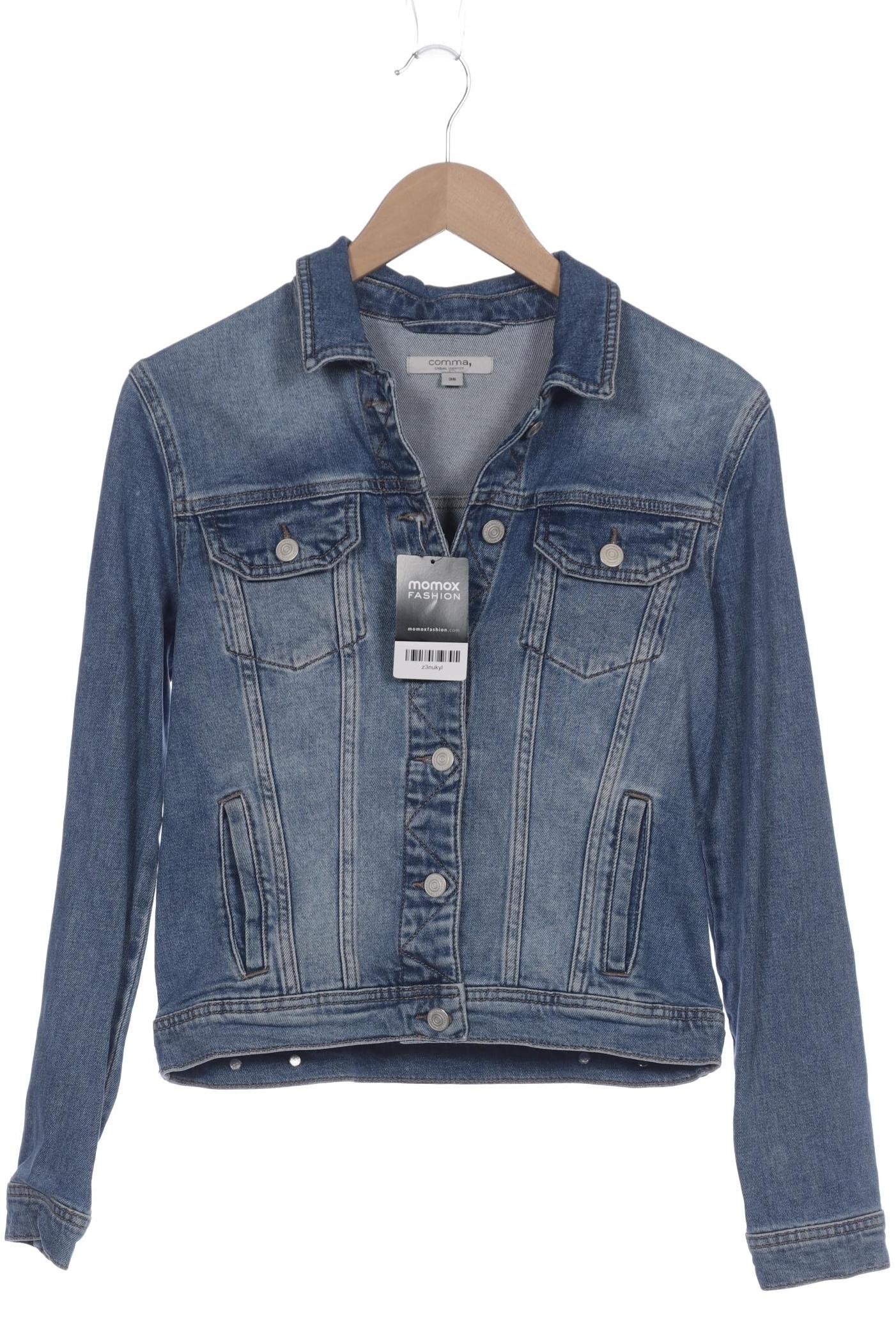 

Comma Damen Jacke, marineblau, Gr. 36