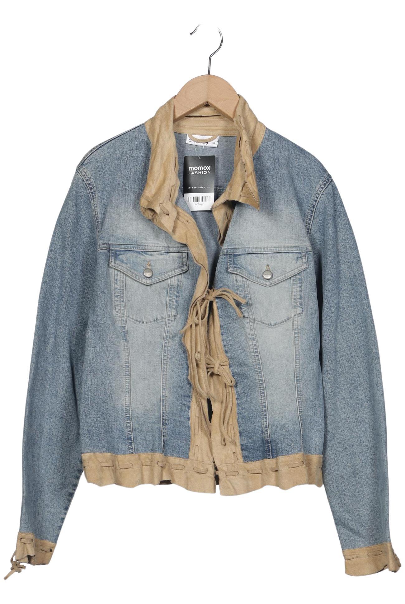 

Comma Damen Jacke, blau, Gr. 38