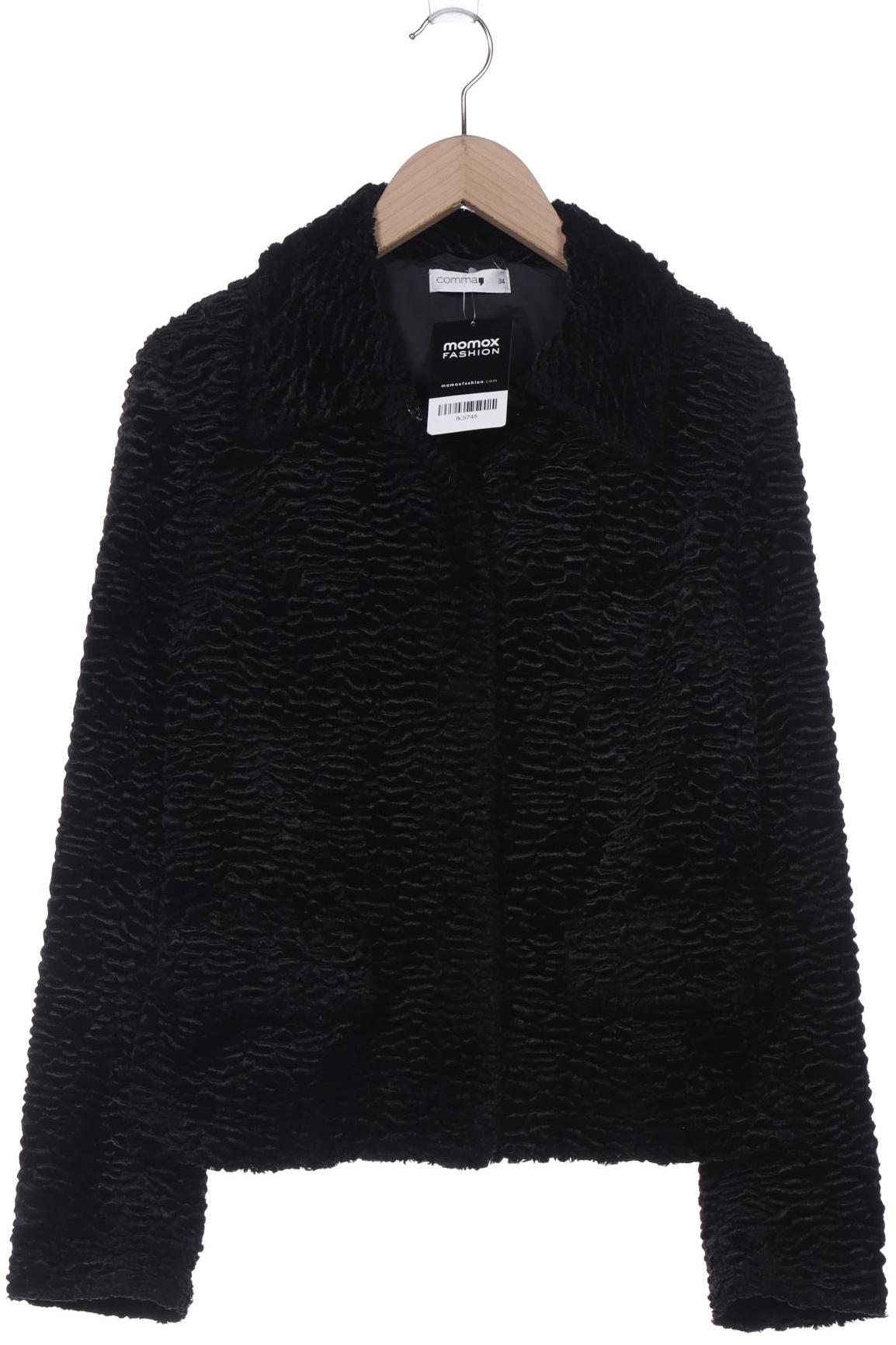

Comma Damen Jacke, schwarz, Gr. 34