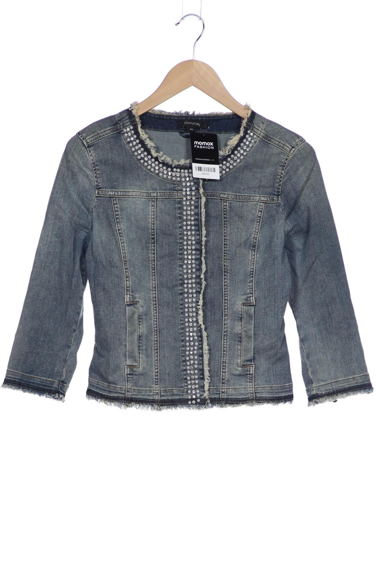 

Comma Damen Jacke, blau, Gr. 34