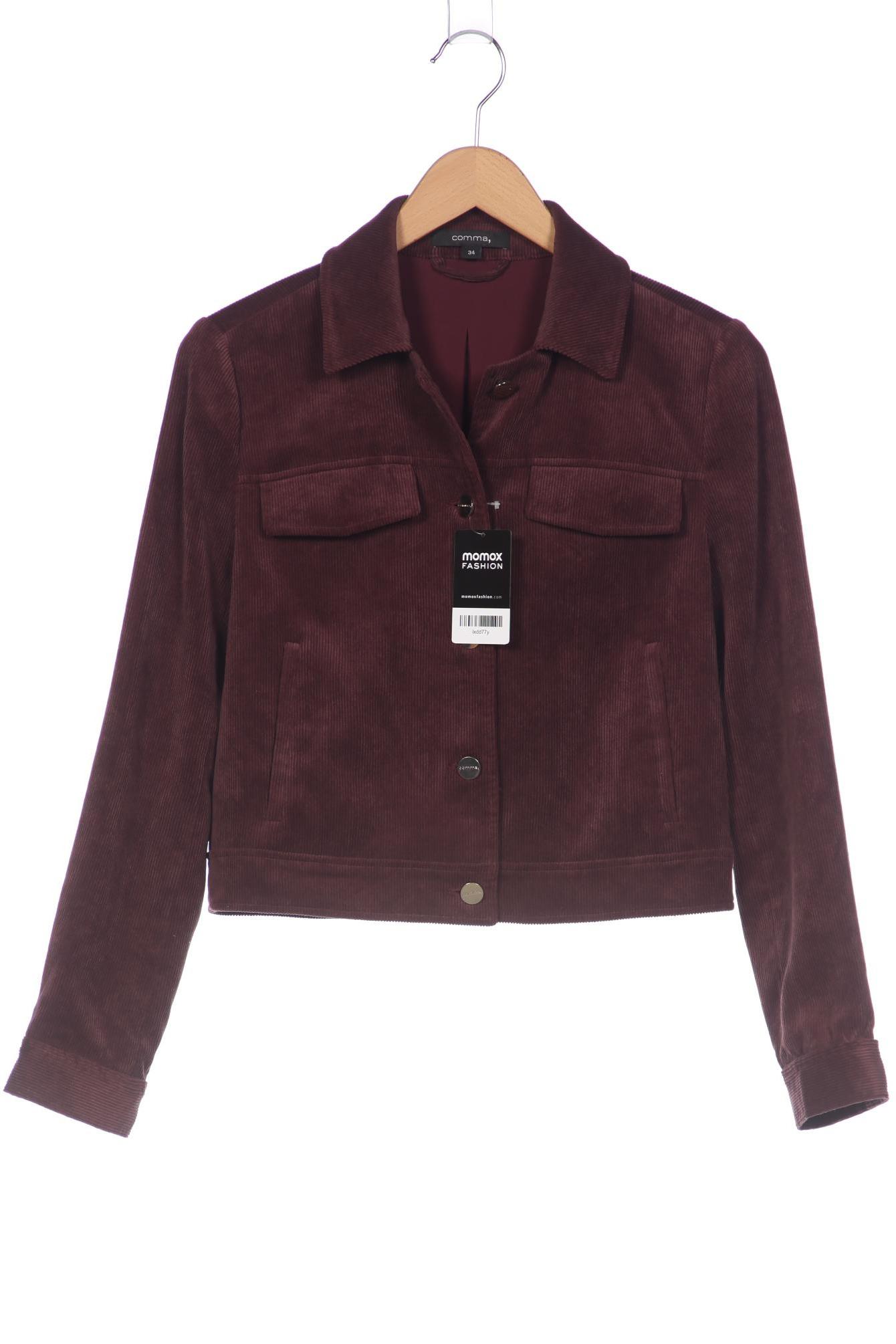 

Comma Damen Jacke, bordeaux, Gr. 34