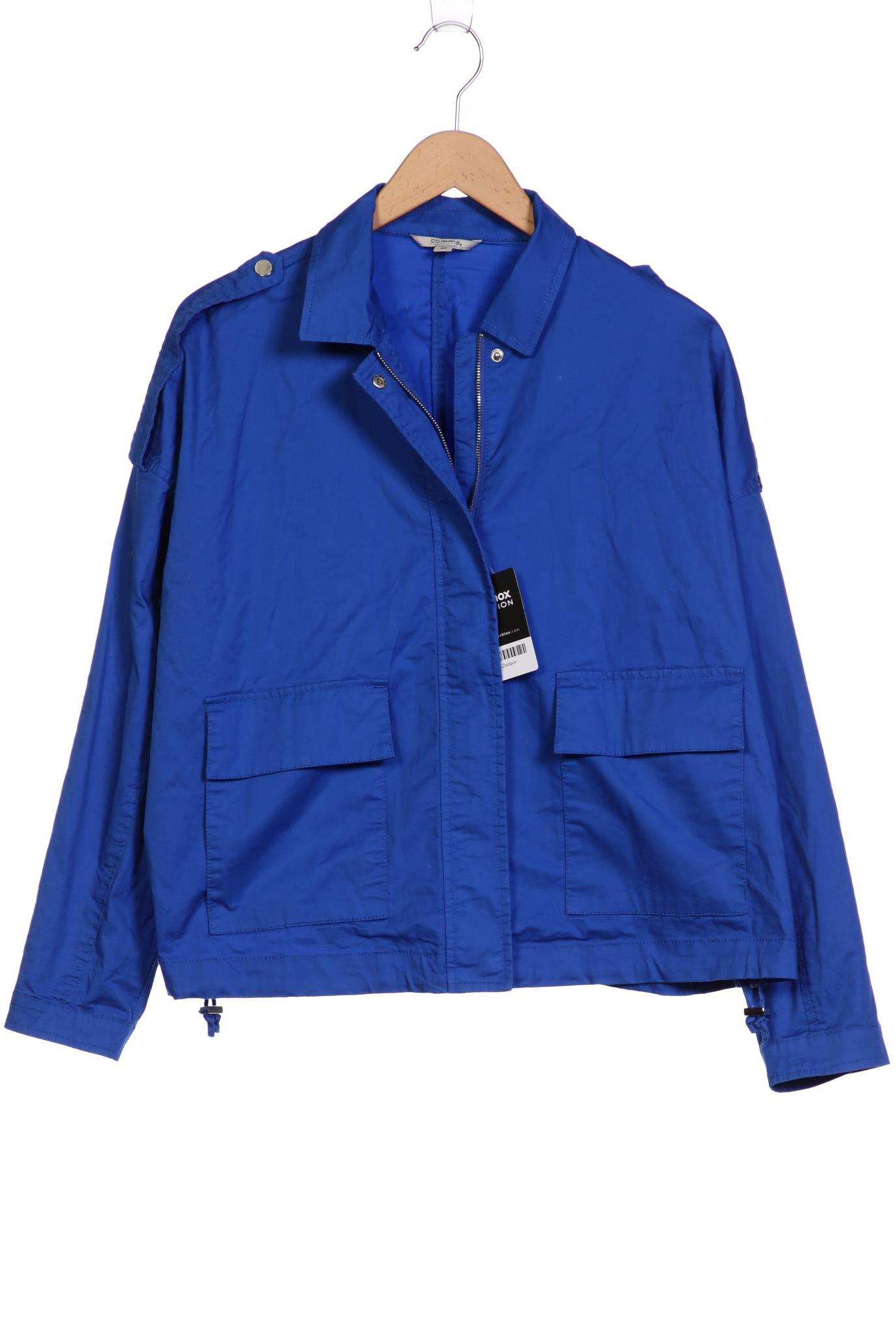 

Comma Damen Jacke, blau, Gr. 36