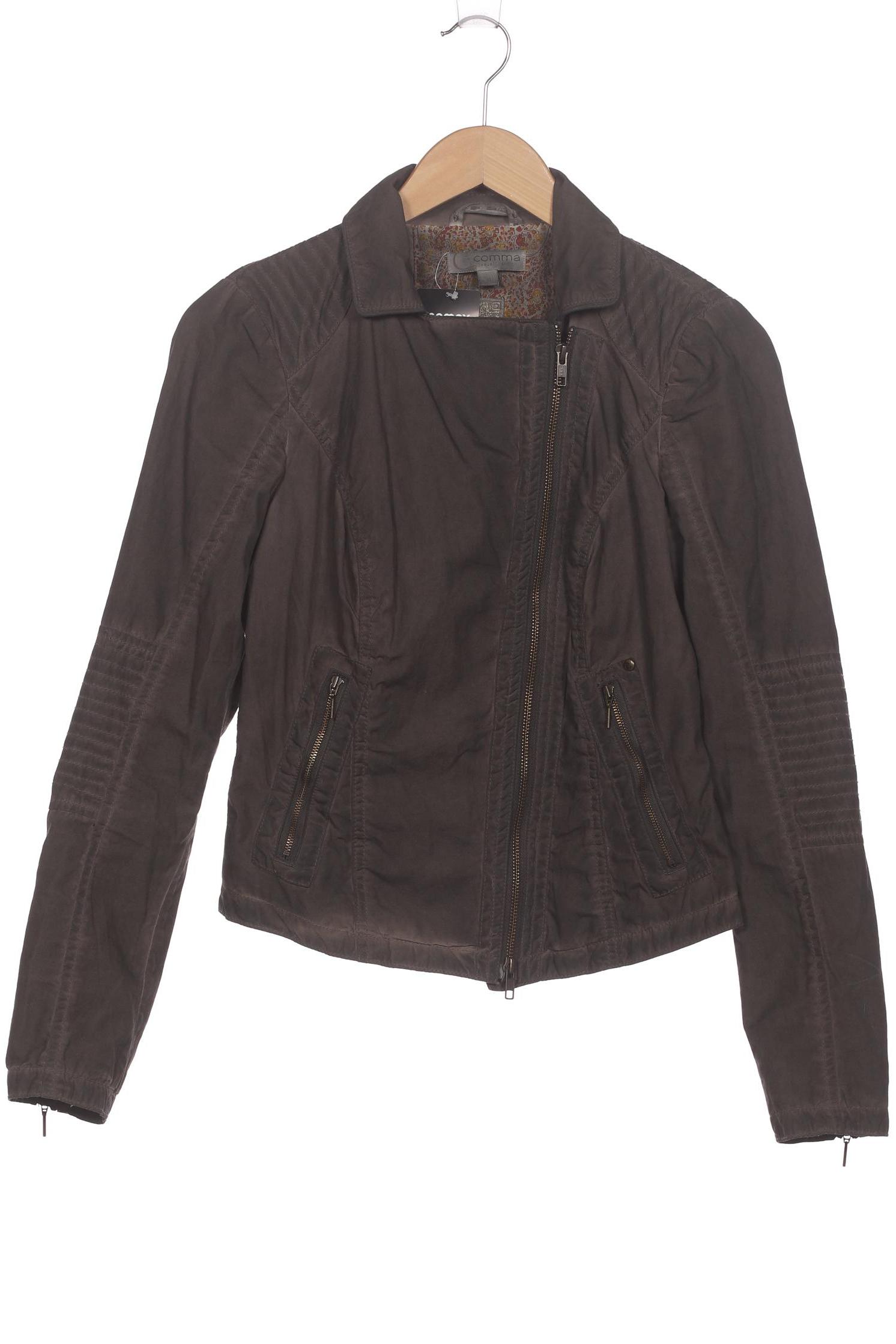 

Comma Damen Jacke, braun, Gr. 34