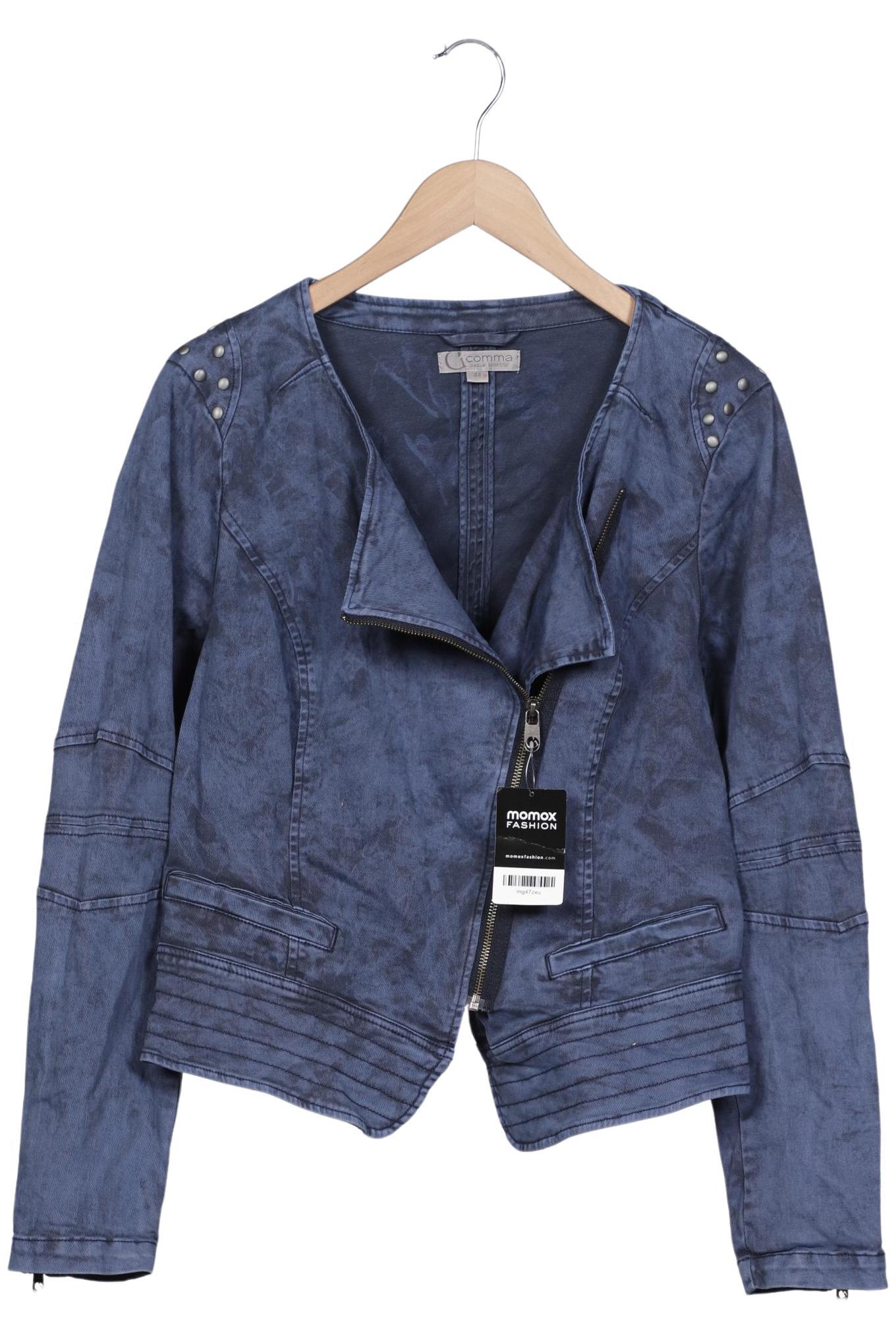 

Comma Damen Jacke, marineblau, Gr. 44