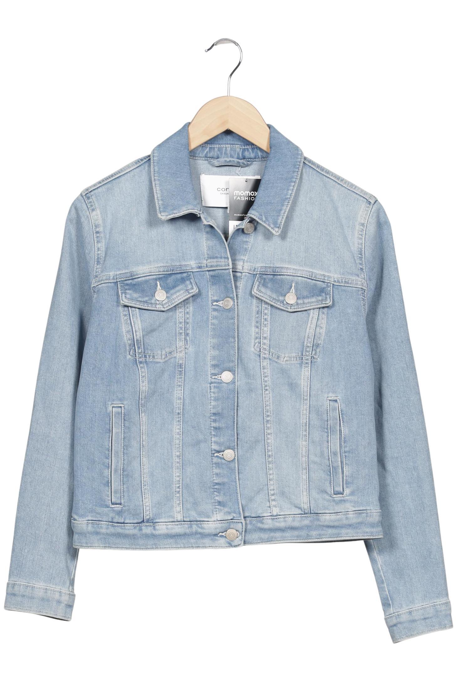 

Comma Damen Jacke, hellblau, Gr. 38