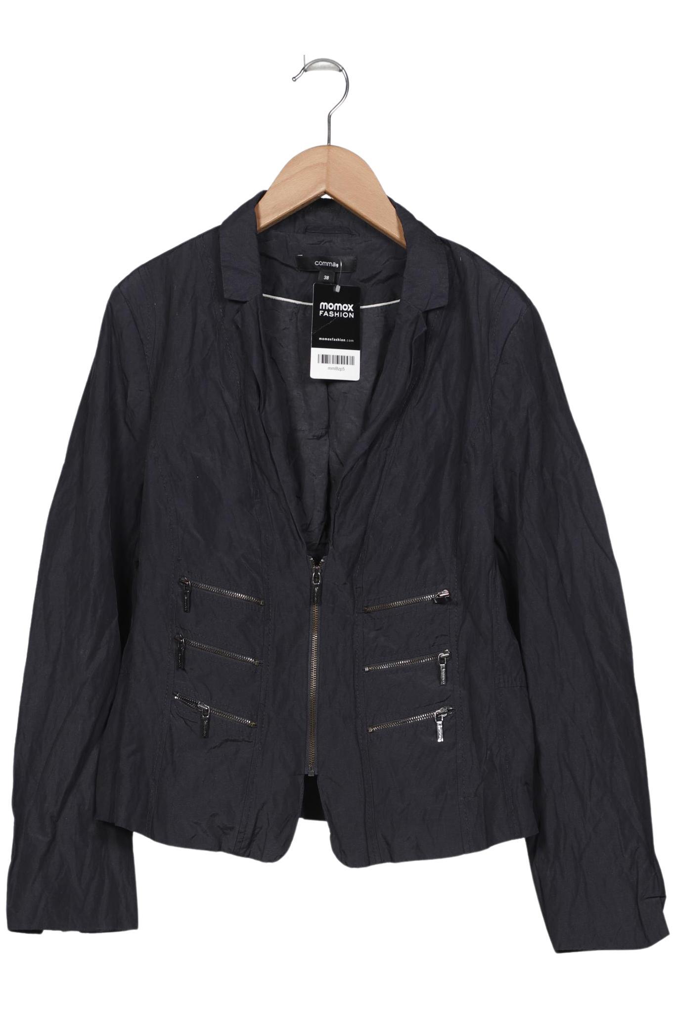 

Comma Damen Jacke, marineblau, Gr. 38