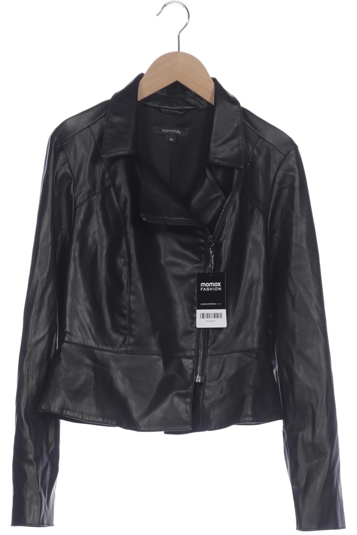 

Comma Damen Jacke, schwarz, Gr. 34