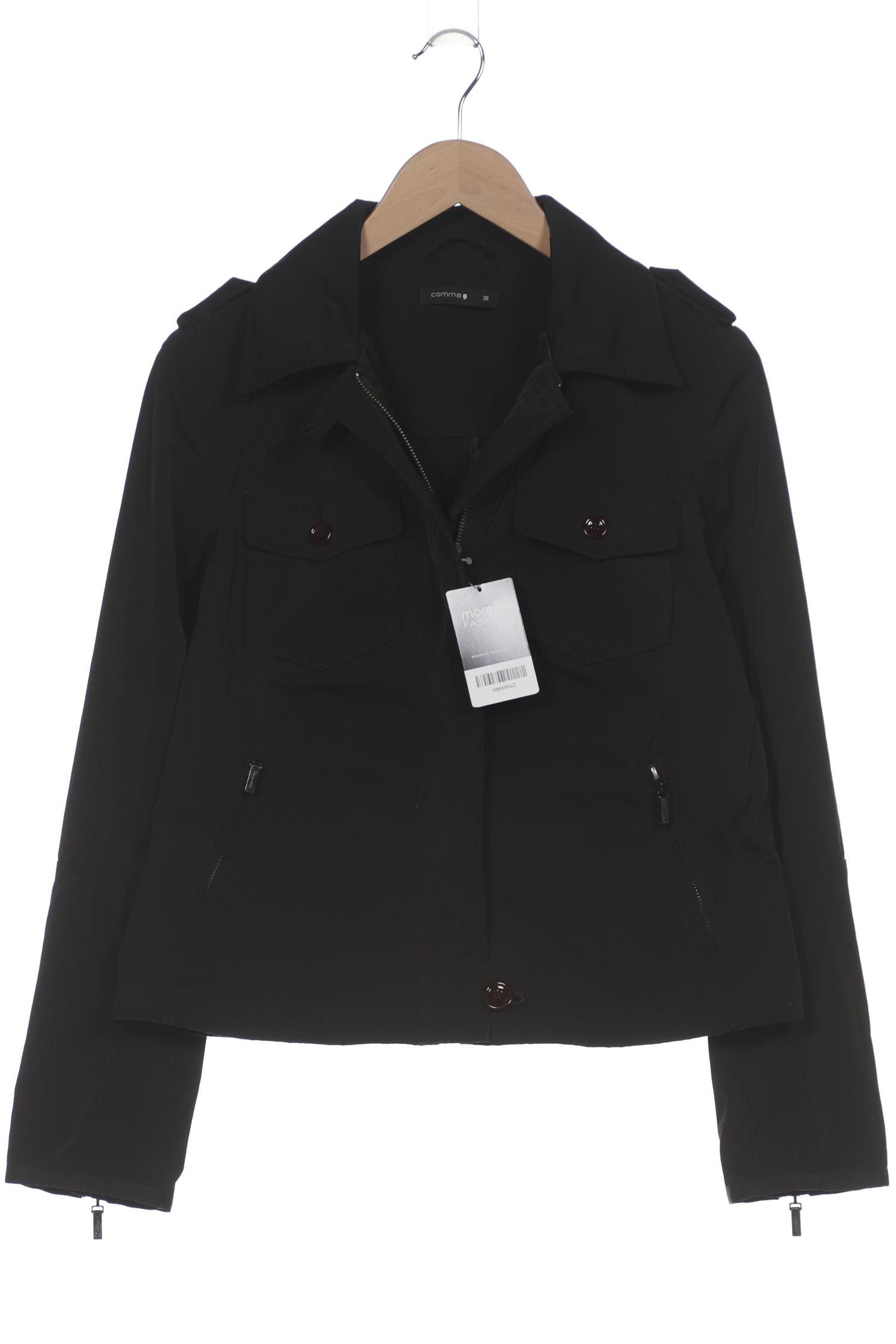 

Comma Damen Jacke, schwarz, Gr. 38