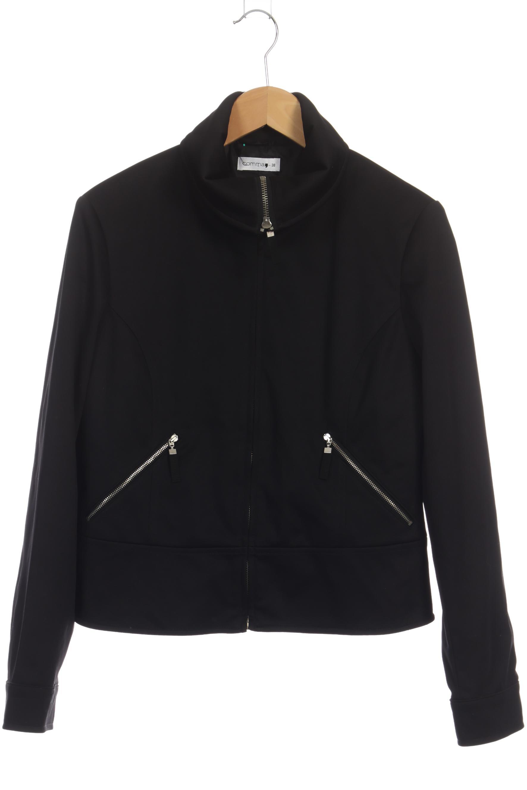 

Comma Damen Jacke, schwarz, Gr. 38