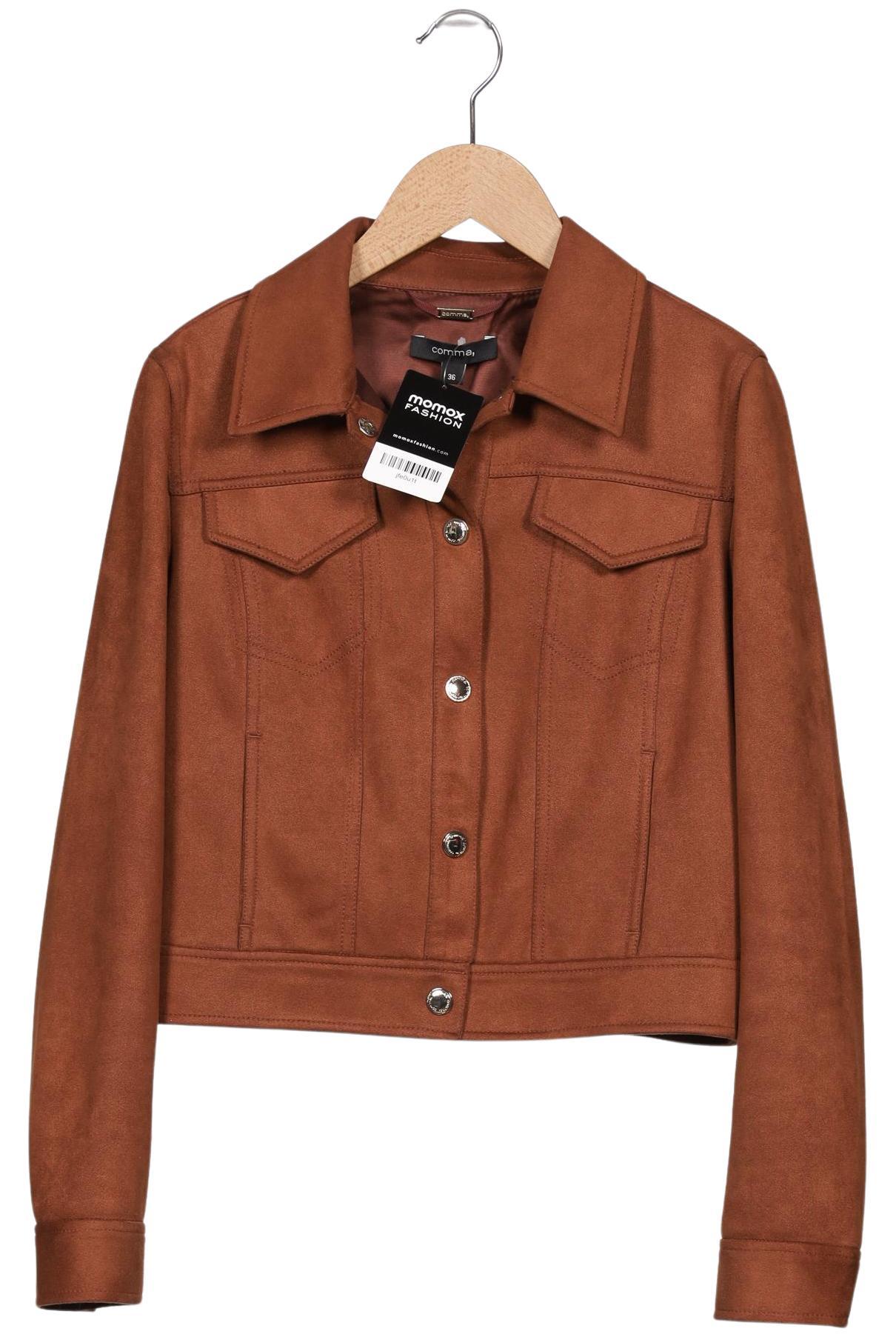 

Comma Damen Jacke, braun, Gr. 36