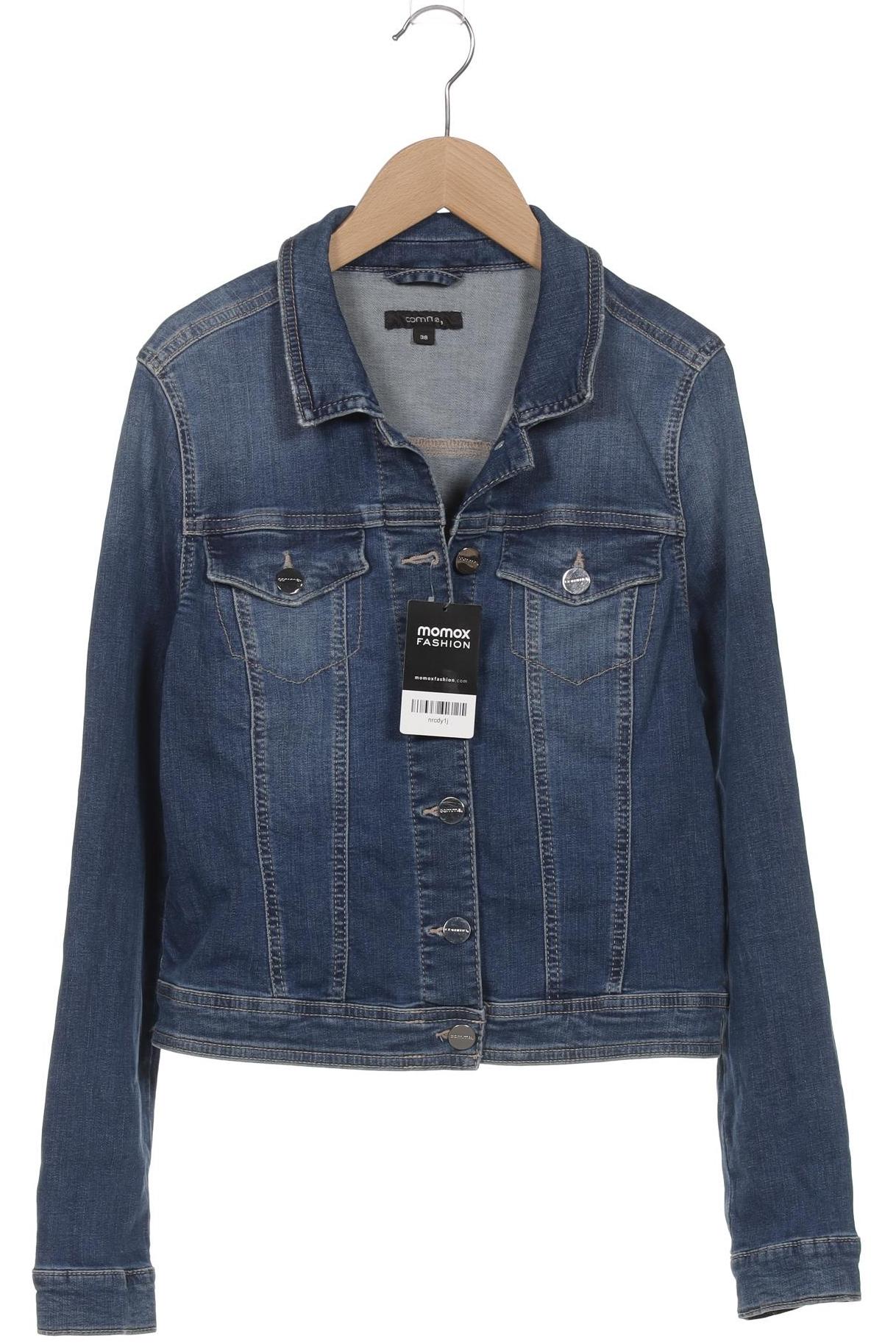 

Comma Damen Jacke, blau, Gr. 38