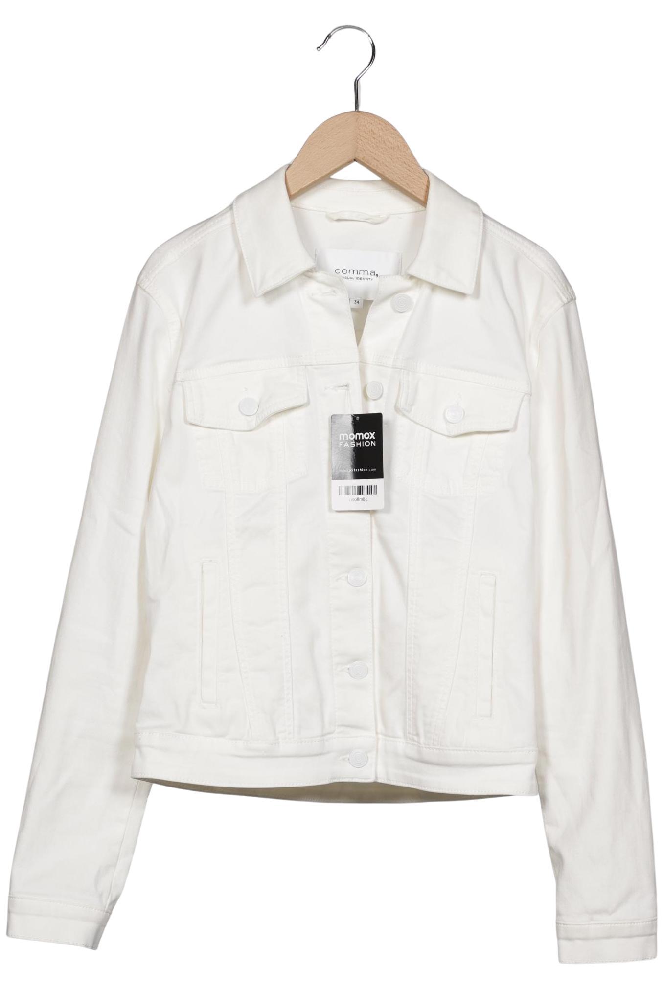 

Comma Damen Jacke, weiß, Gr. 34