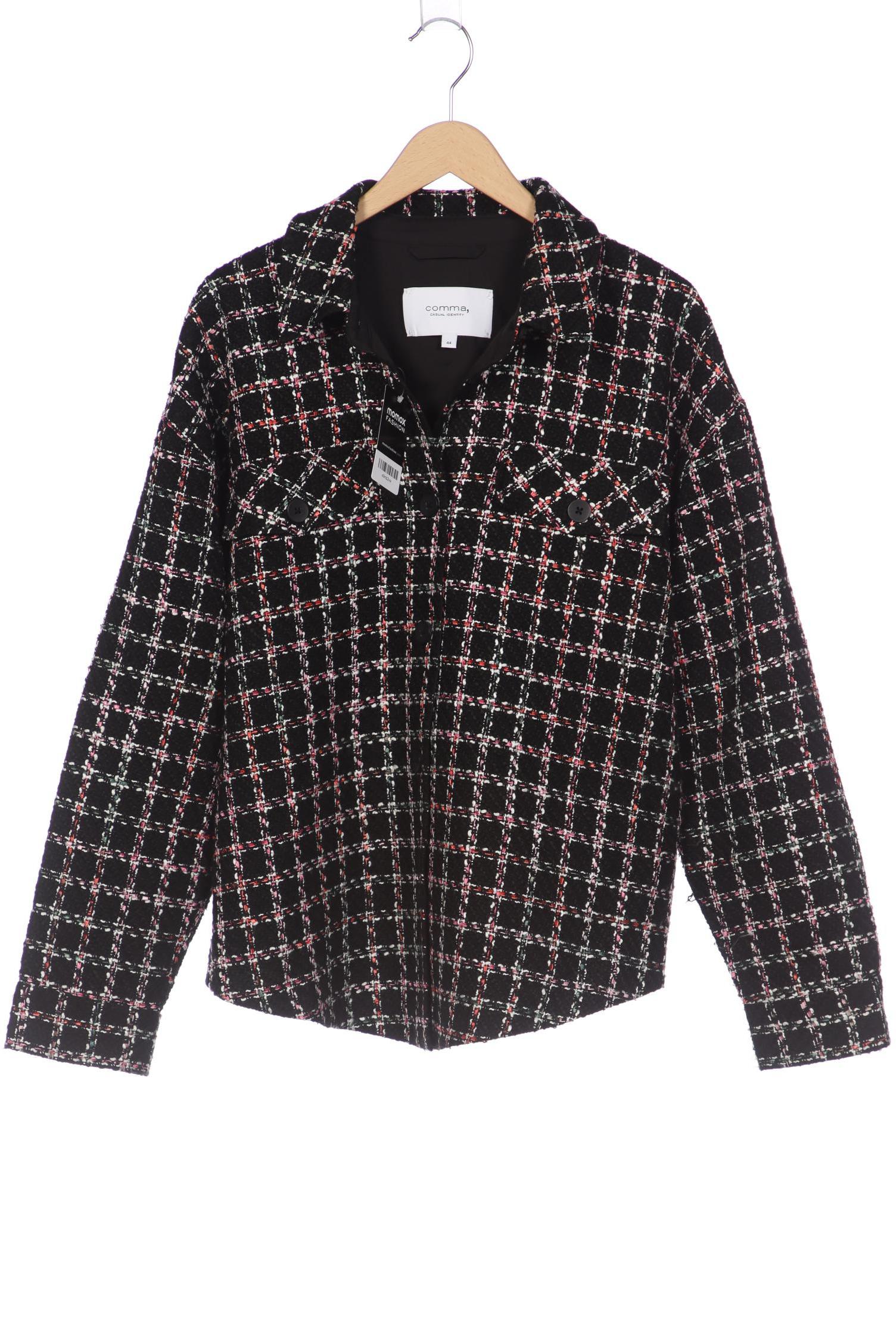 

Comma Damen Jacke, schwarz, Gr. 44
