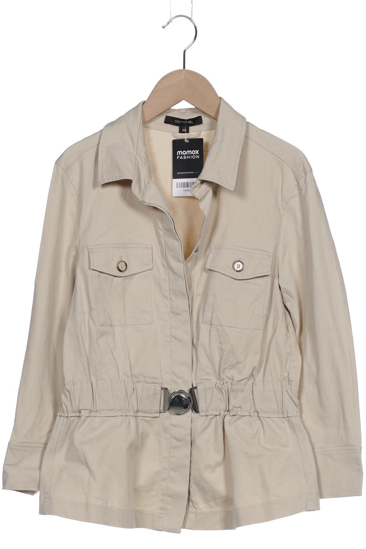 

Comma Damen Jacke, beige, Gr. 36