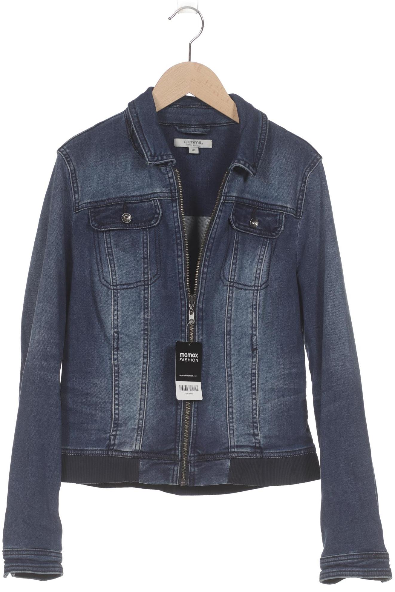 

Comma Damen Jacke, marineblau, Gr. 38