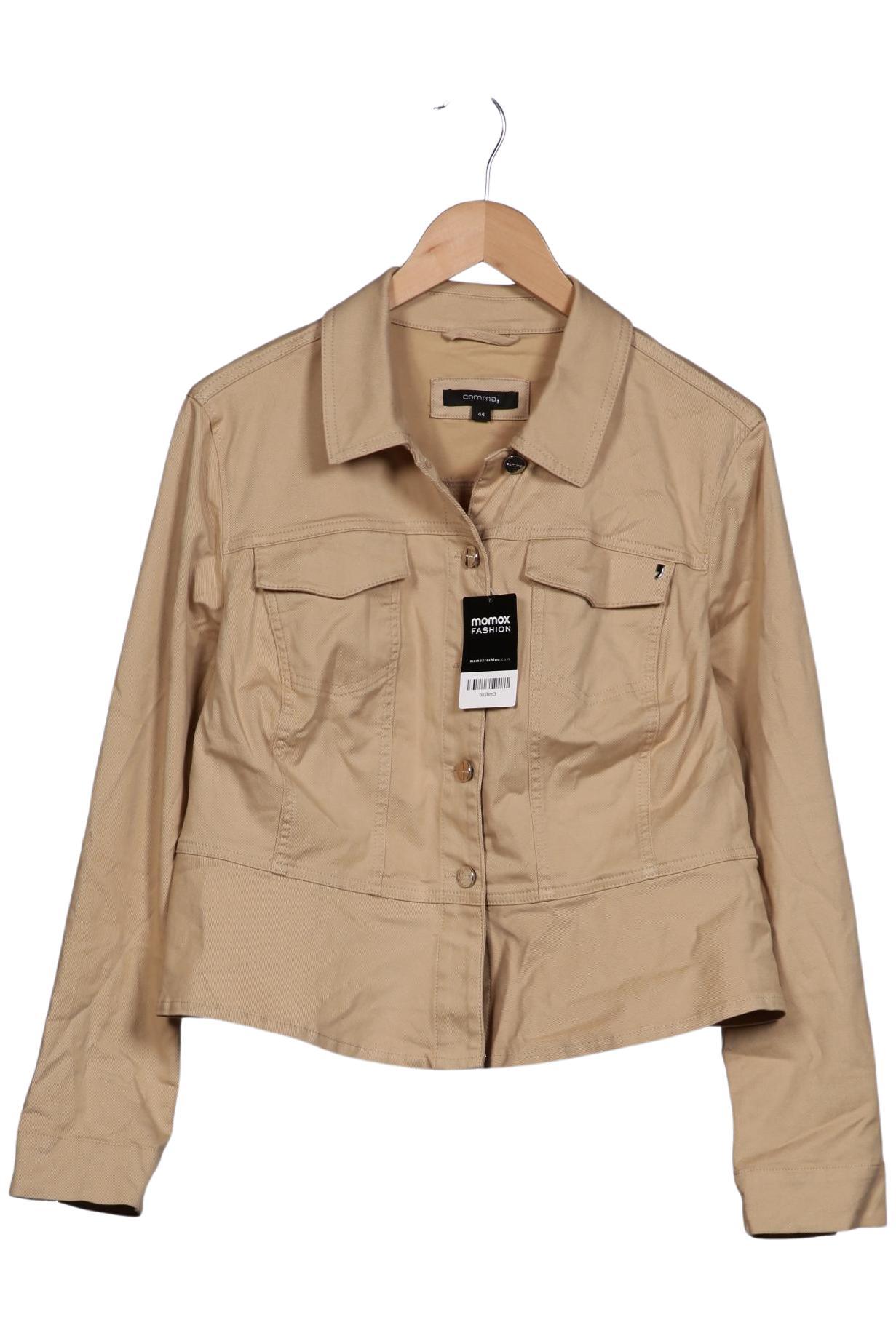 

Comma Damen Jacke, beige, Gr. 44