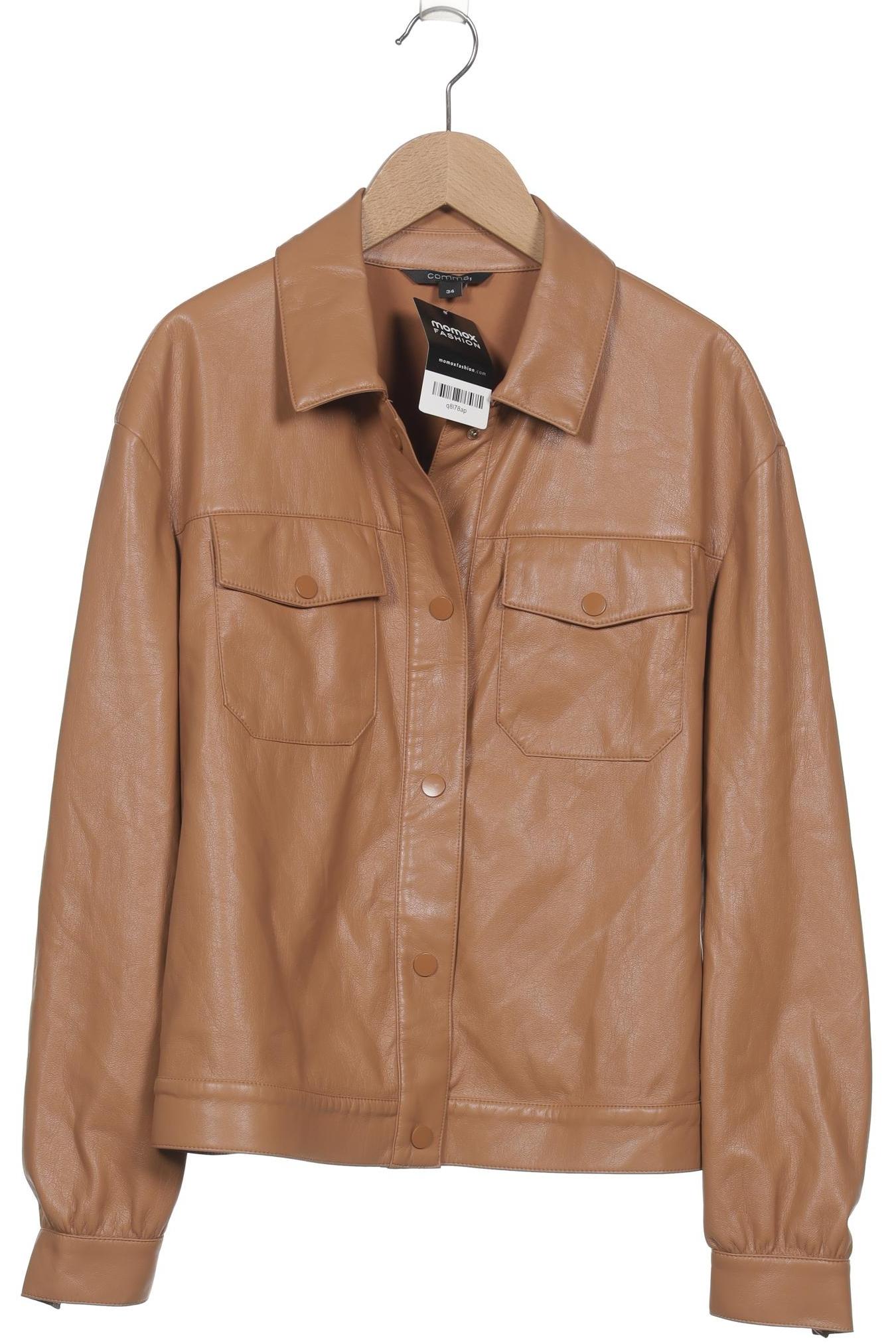 

Comma Damen Jacke, beige, Gr. 34