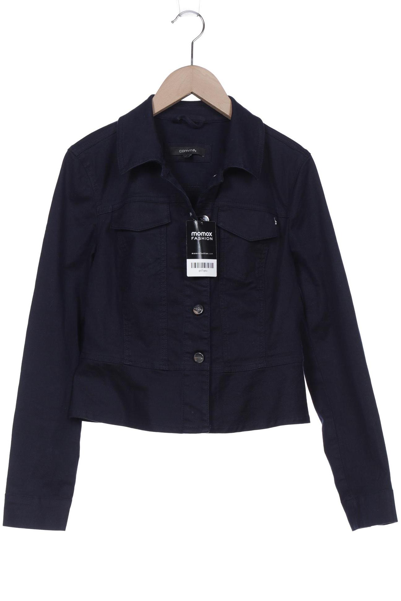 

Comma Damen Jacke, marineblau, Gr. 34