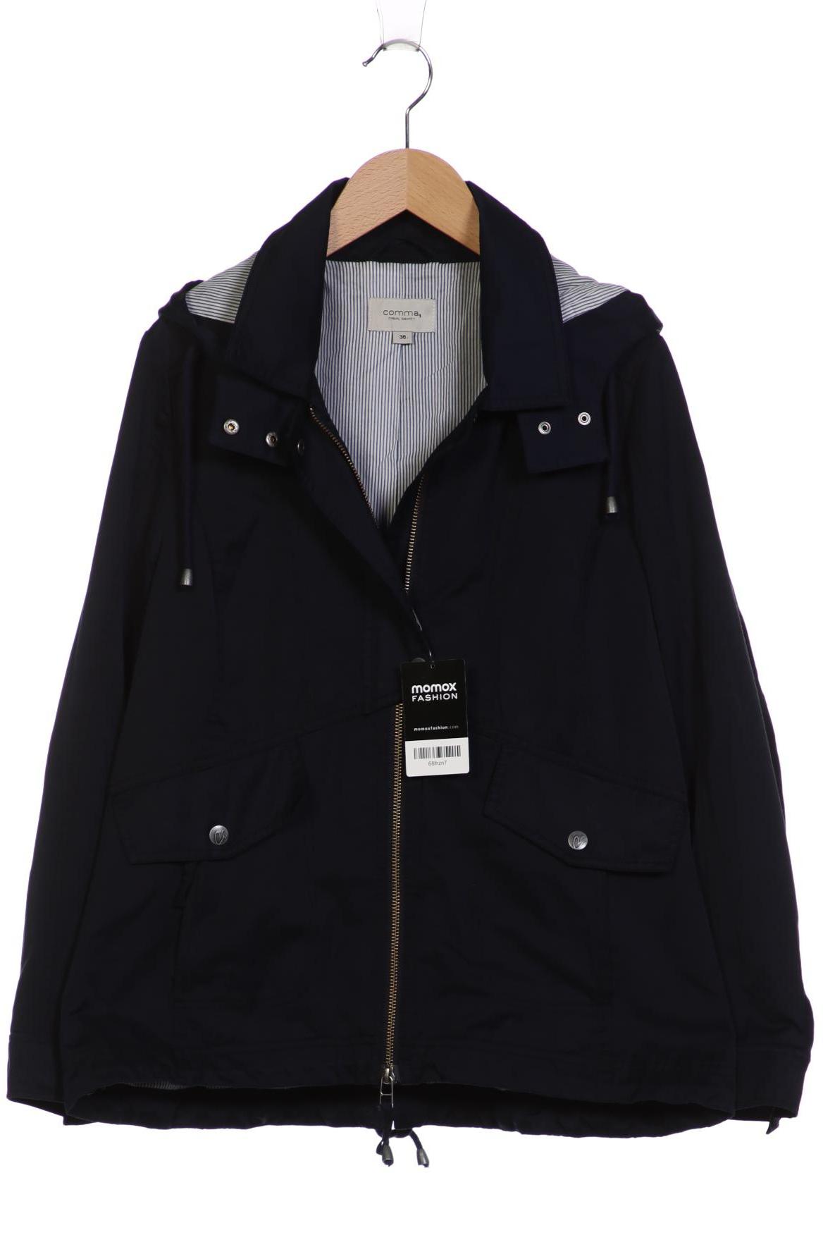 

Comma Damen Jacke, marineblau, Gr. 36